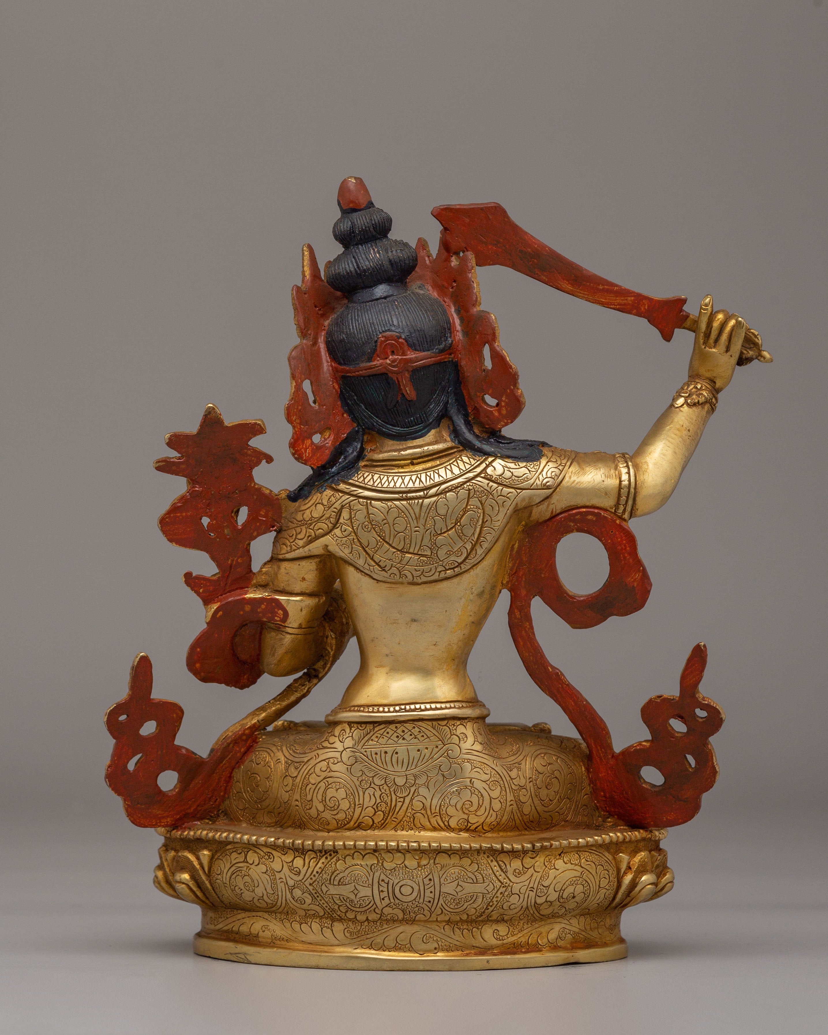 Divine Protection Manjushri Statue | A Symbol of Wisdom and Enlightenment