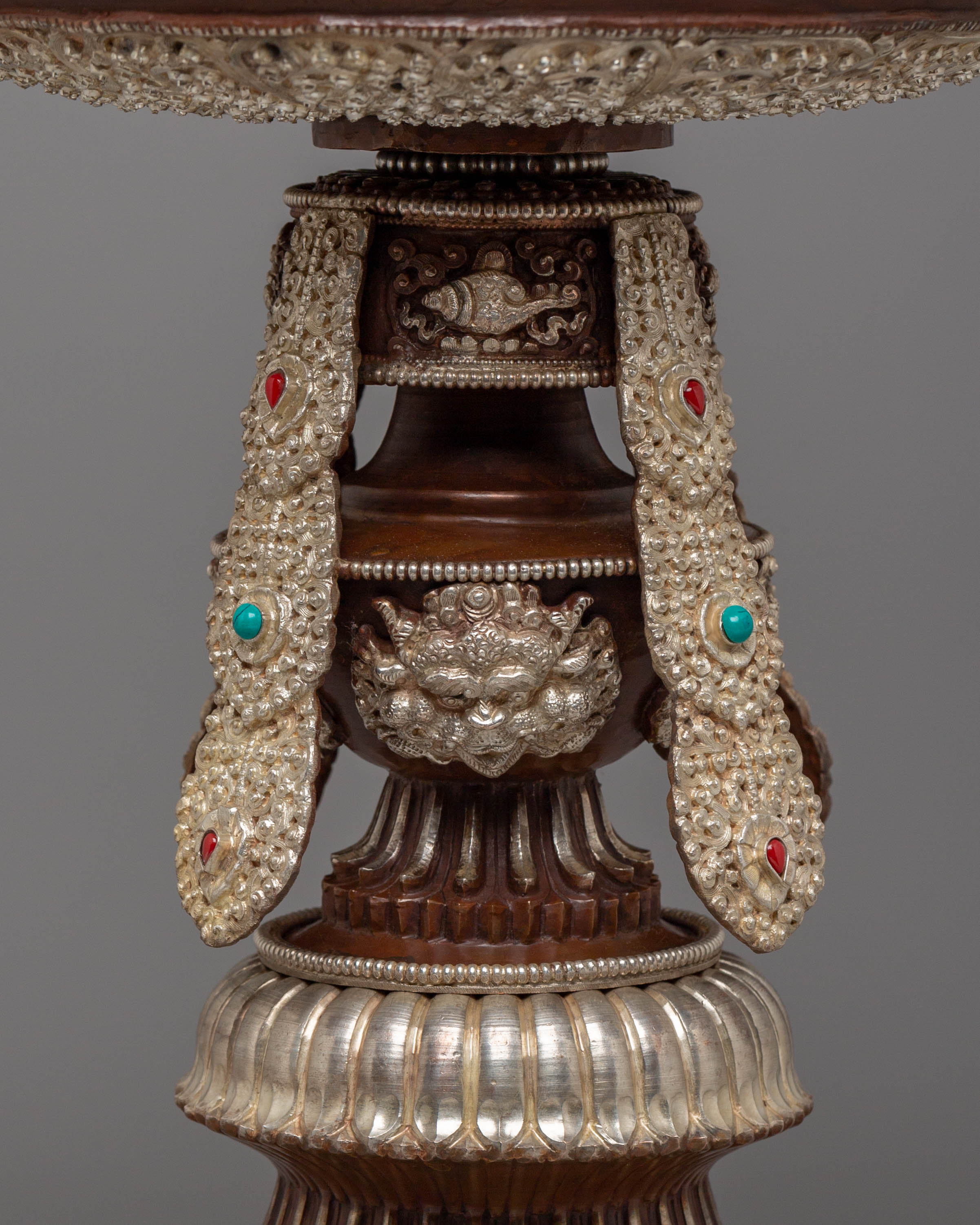 Sacred Tibetan Light Butter Lamp | Handmade Spiritual Decor