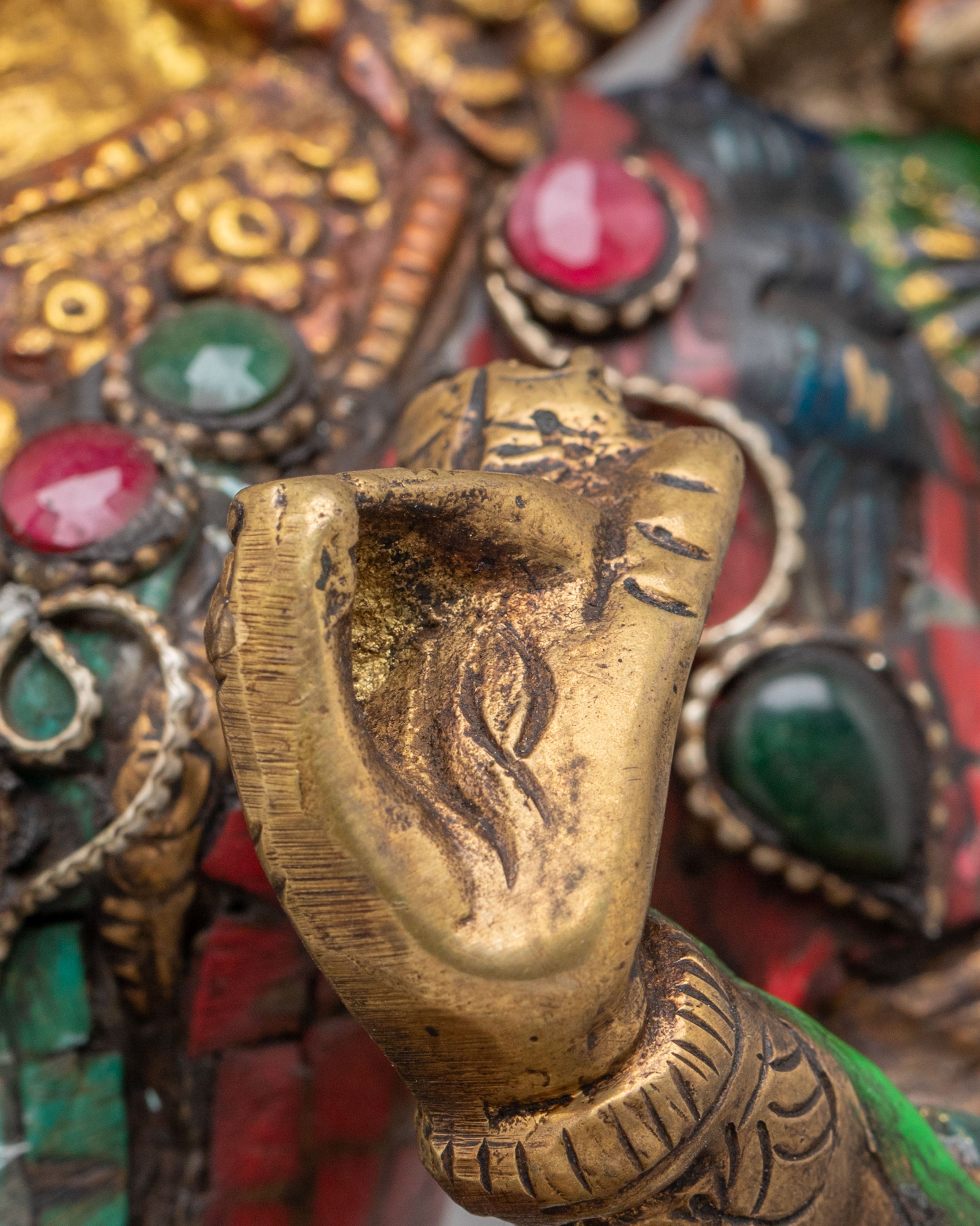 Spiritual Tibetan White Tara Statue | Symbol of Compassion