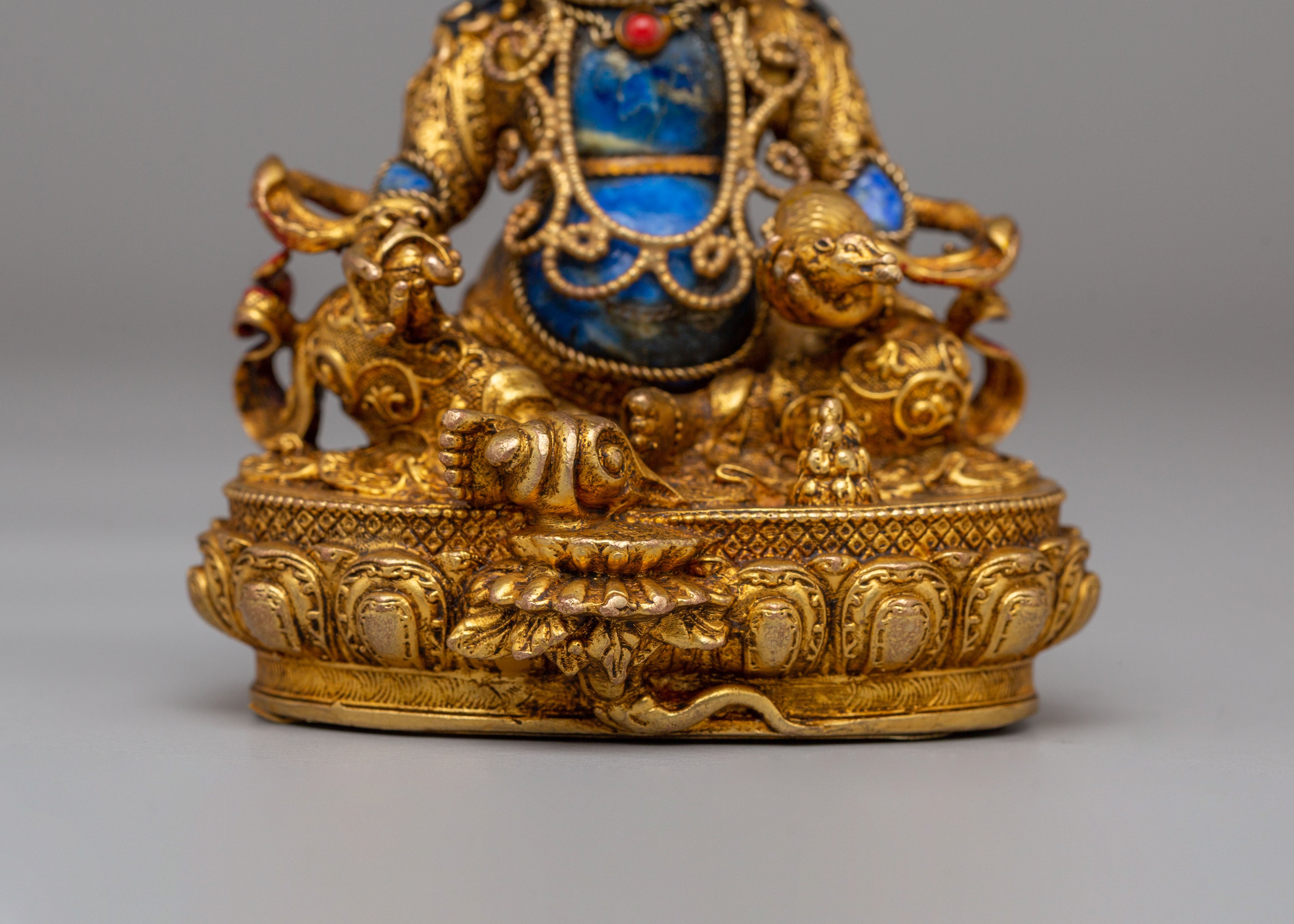 Dzambhala Wealth and Prosperity Deity Statue | Himalayan Artwork