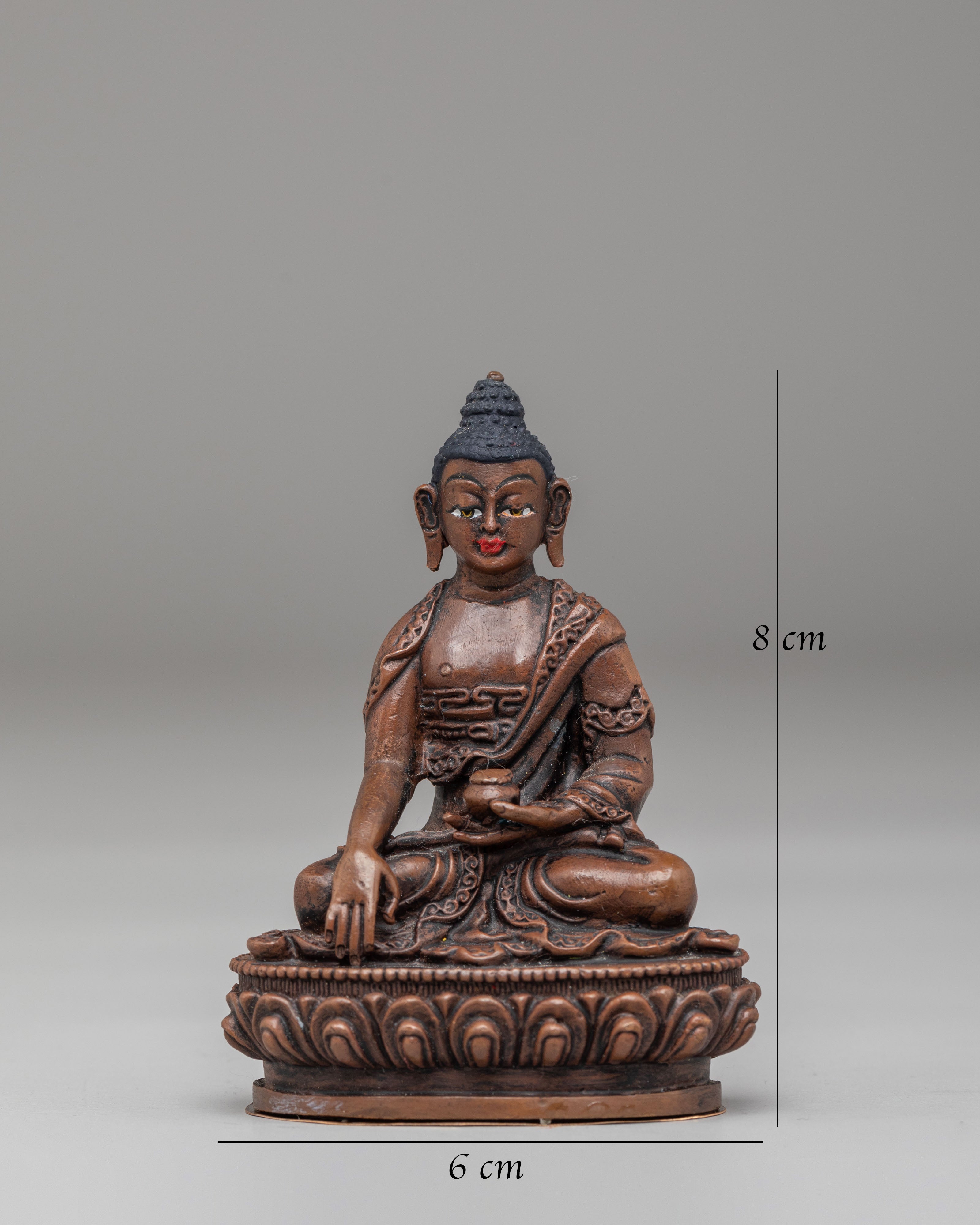 Spiritual Himalayan Shakyamuni Buddha Statue | Machine-Made Copper Sculpture