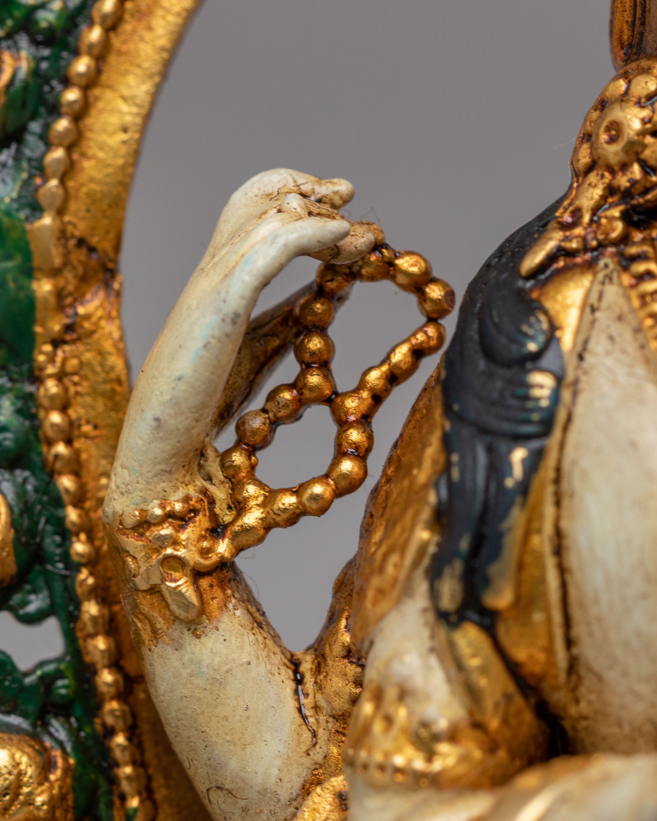 Himalayan Chenrezig Altar Statue | Buddhist Altar Decor