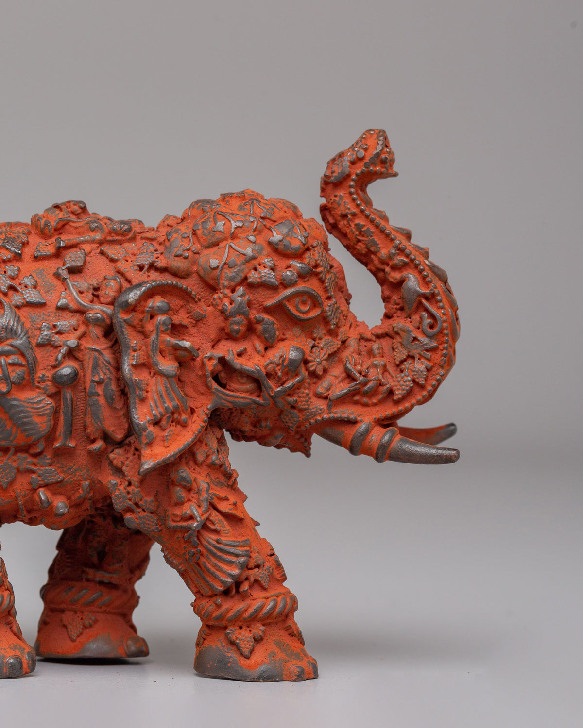 Handcrafted Elephant for Altar Decor | A Symbol of Wisdom and Strength