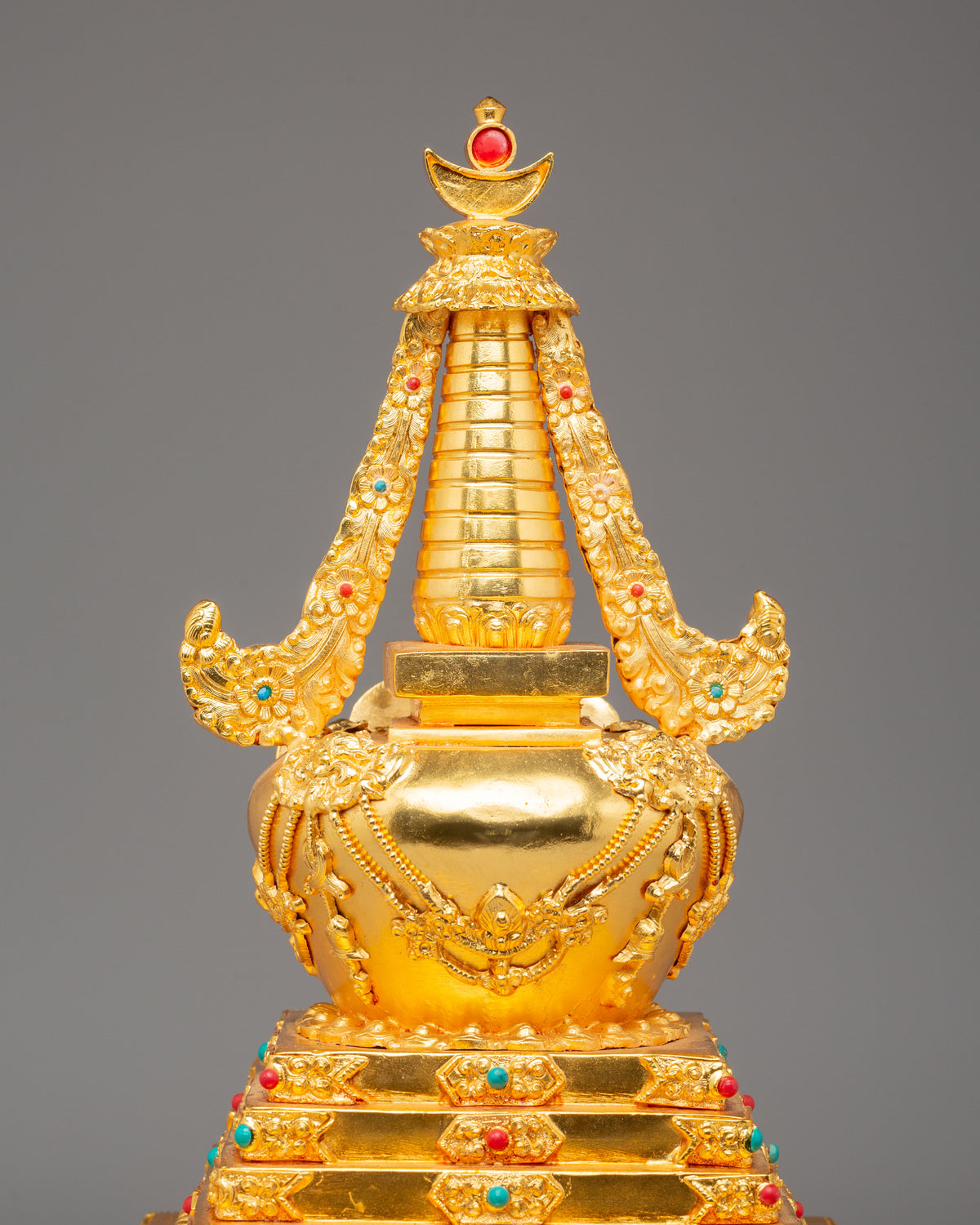 Buddhist Relic Enlightenment Stupa | Sacred Symbol of Awakening