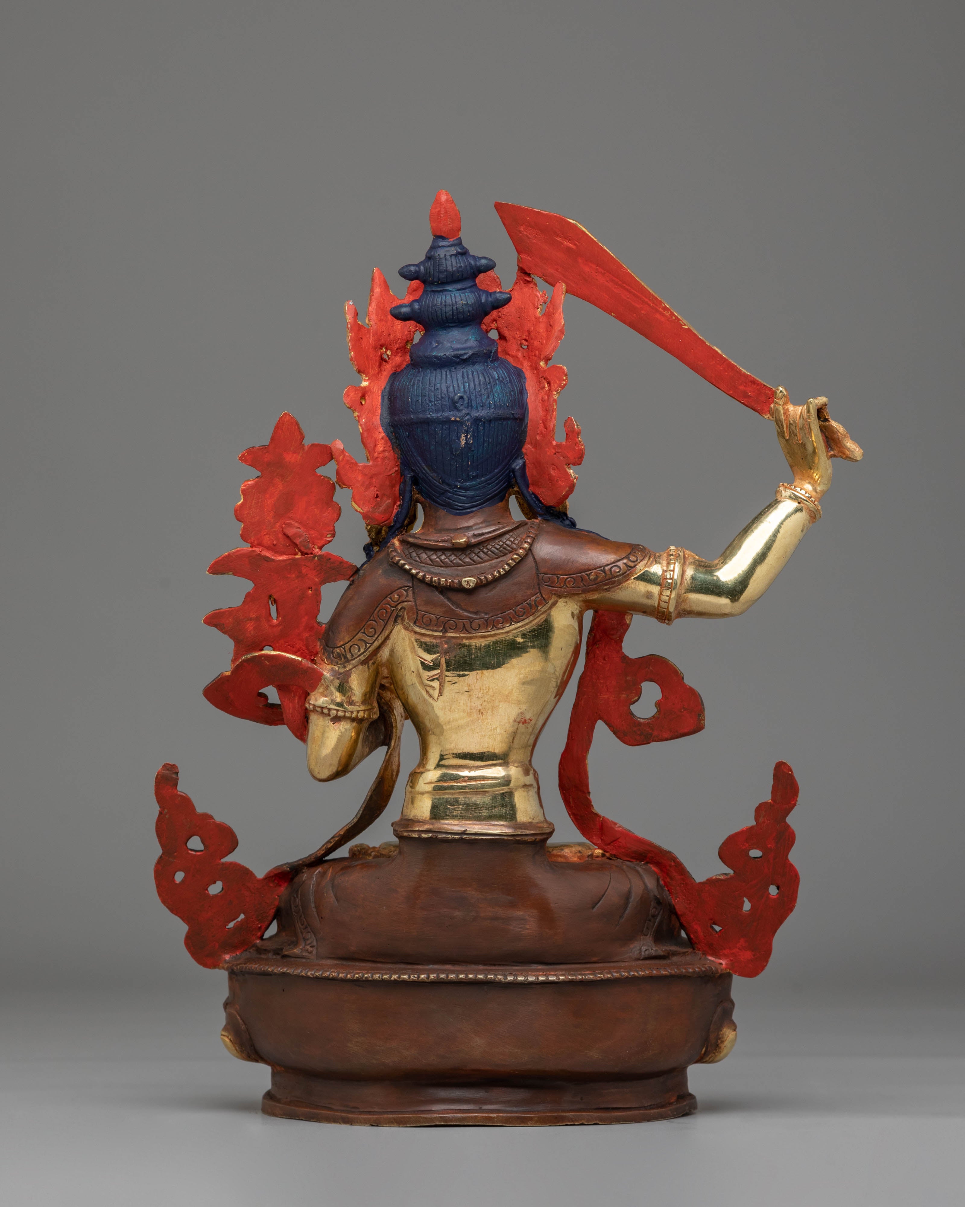 Manjushri Sword of Wisdom Deity Statue | A Symbol of Enlightenment