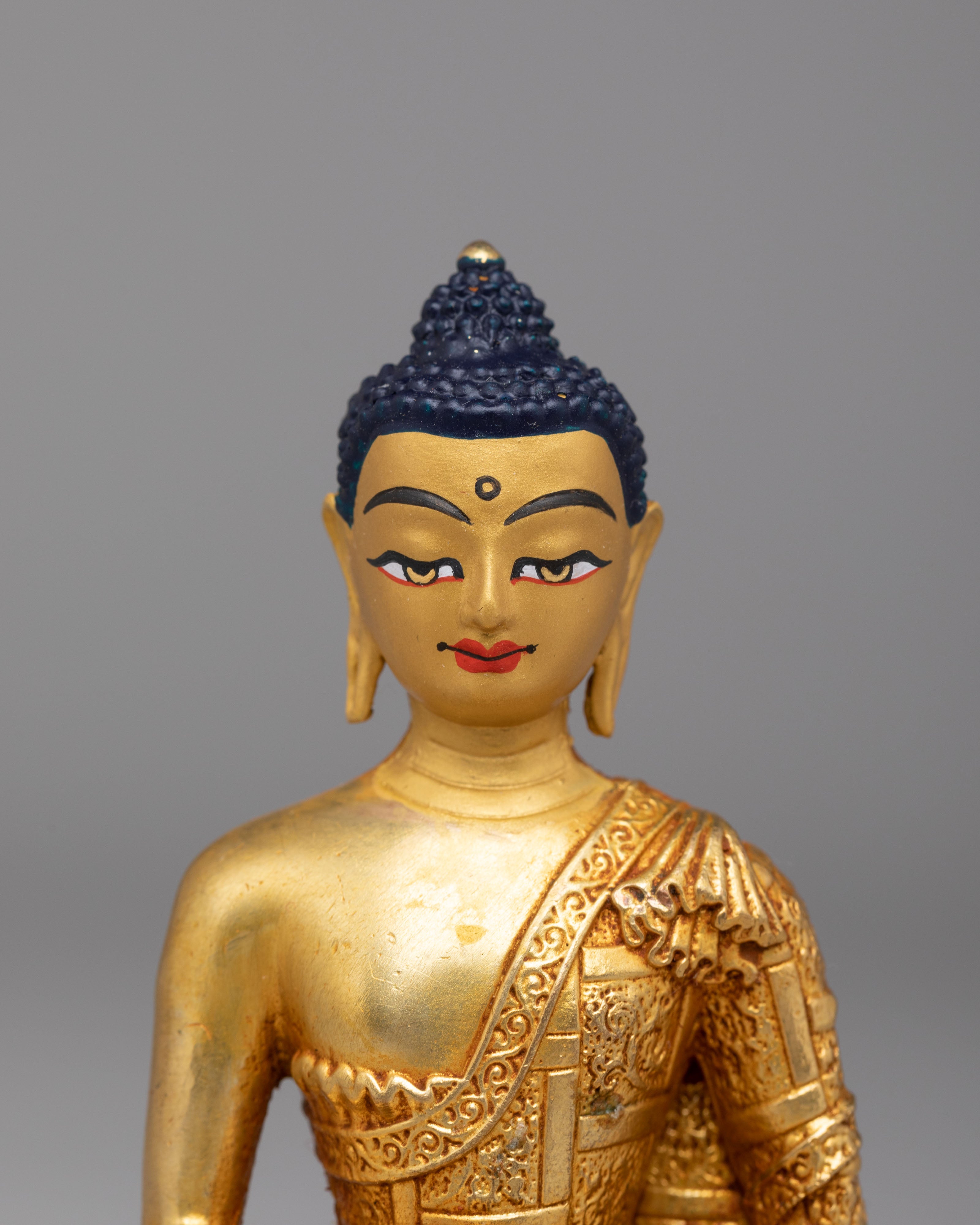 Handcrafted Three Buddha Set | Shakyamuni Medicine Amitabha Buddha Statues