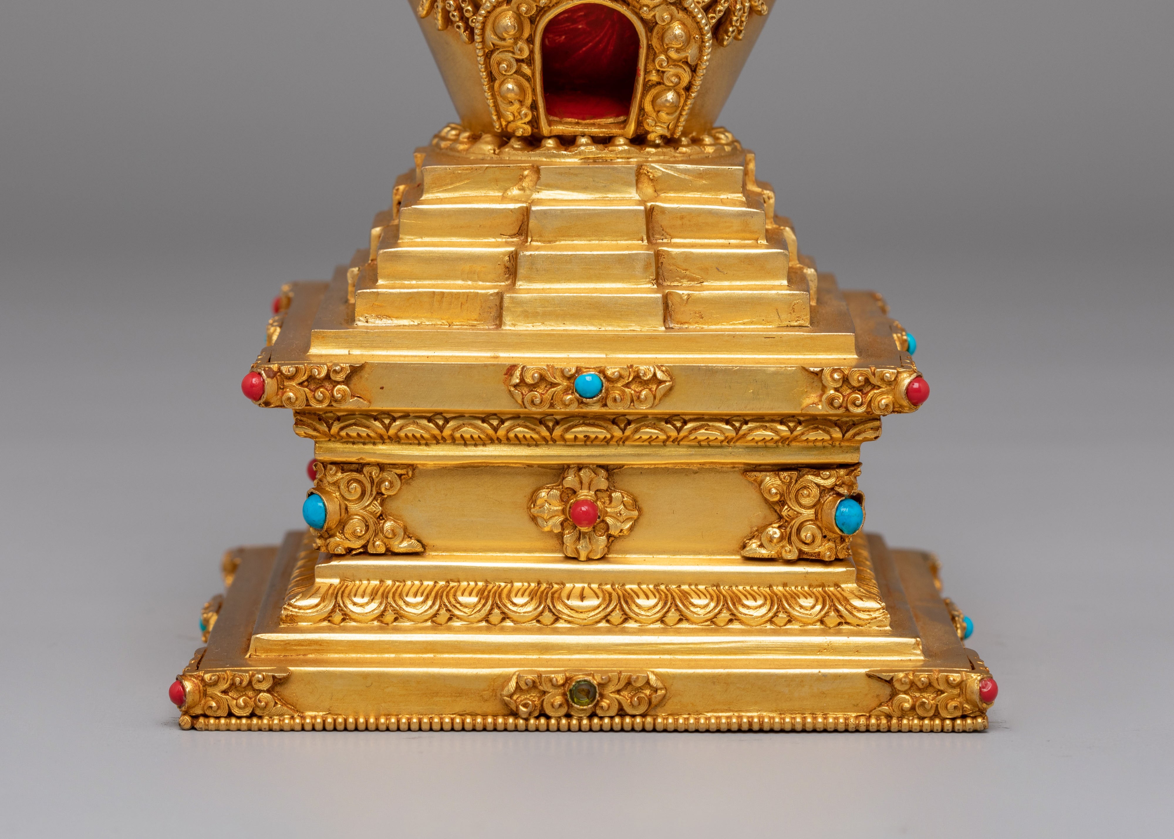 Vajrayana Altar Great Miracles Stupa | A Sacred Symbol of Enlightenment