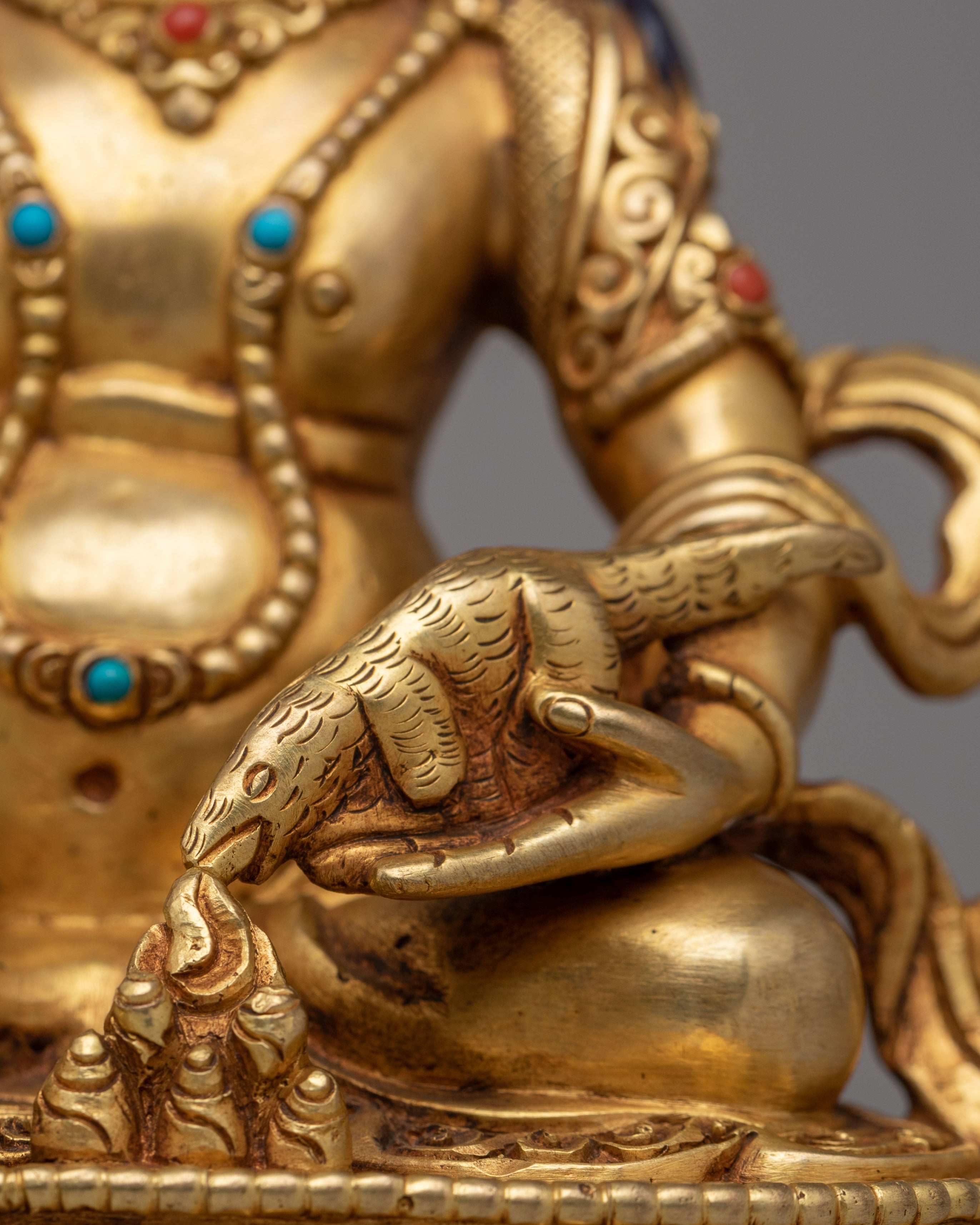 Handcrafted Dzambhala Figurine | Spiritual Decor