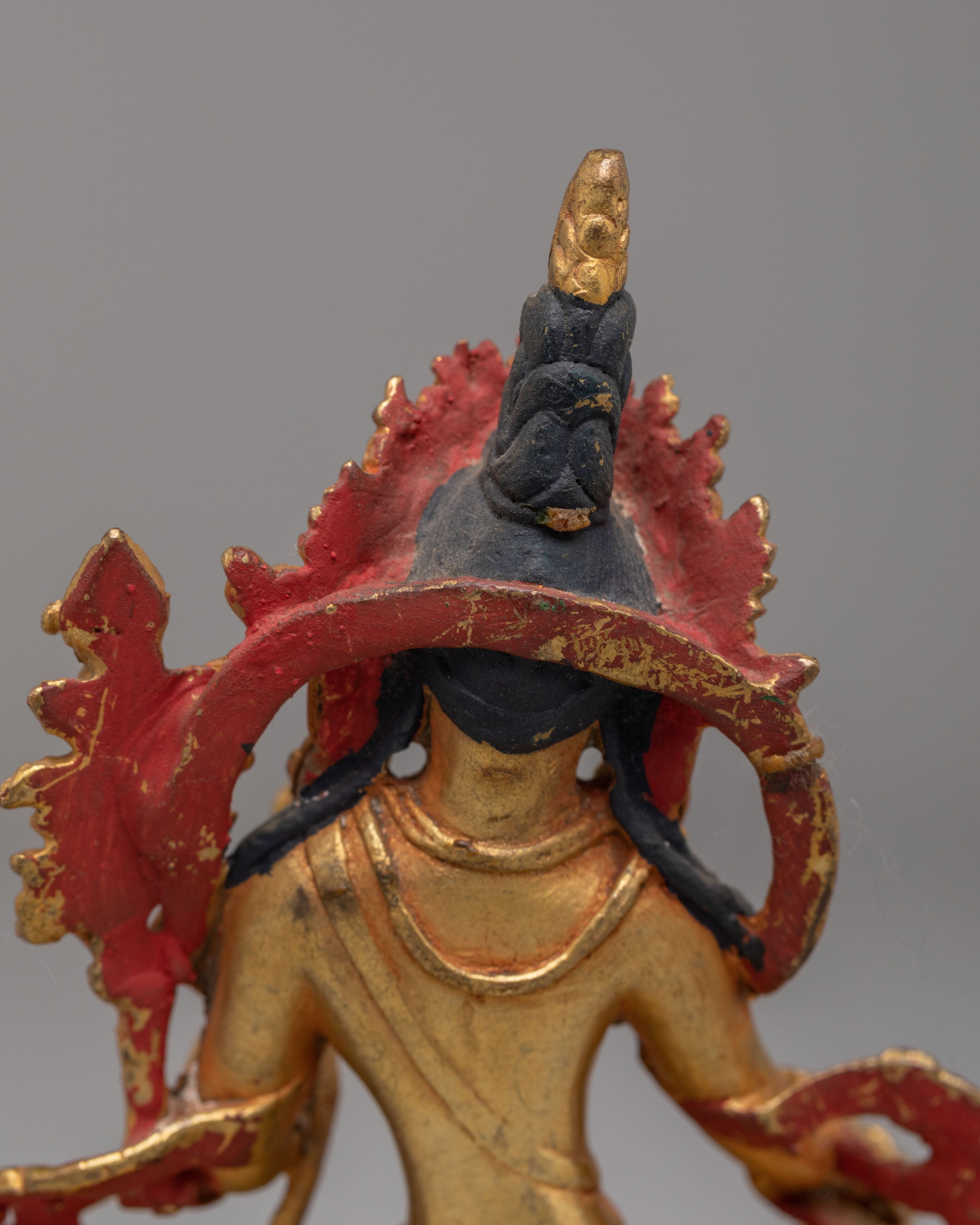 Scared Green Tara Deity Statue | Buddhist Bodhisattva of Compassion
