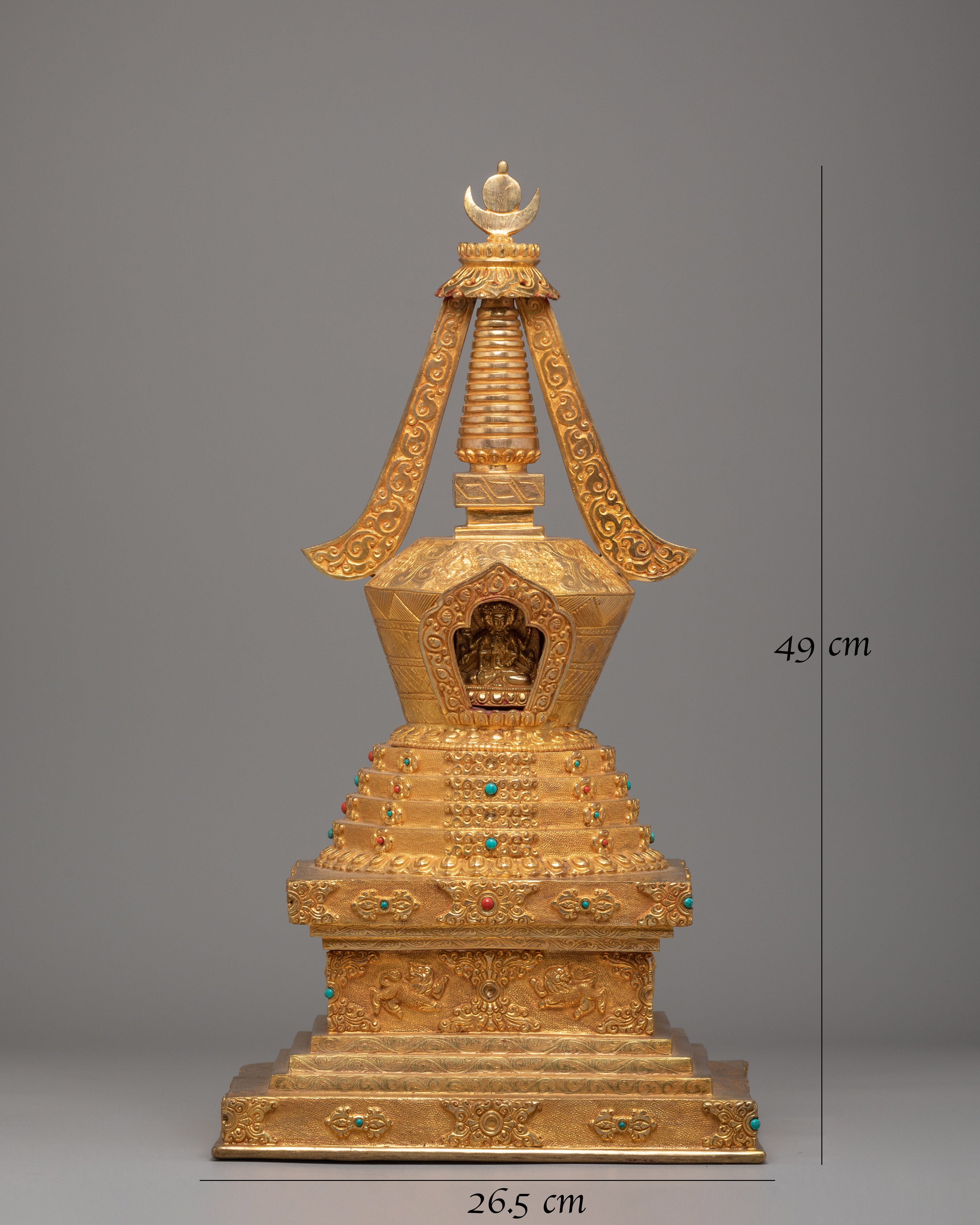 Buddhist Namgyalma Chorten | Antique Stupa of Complete Victory