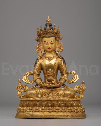 Handmade Amitayus Buddha Statue 