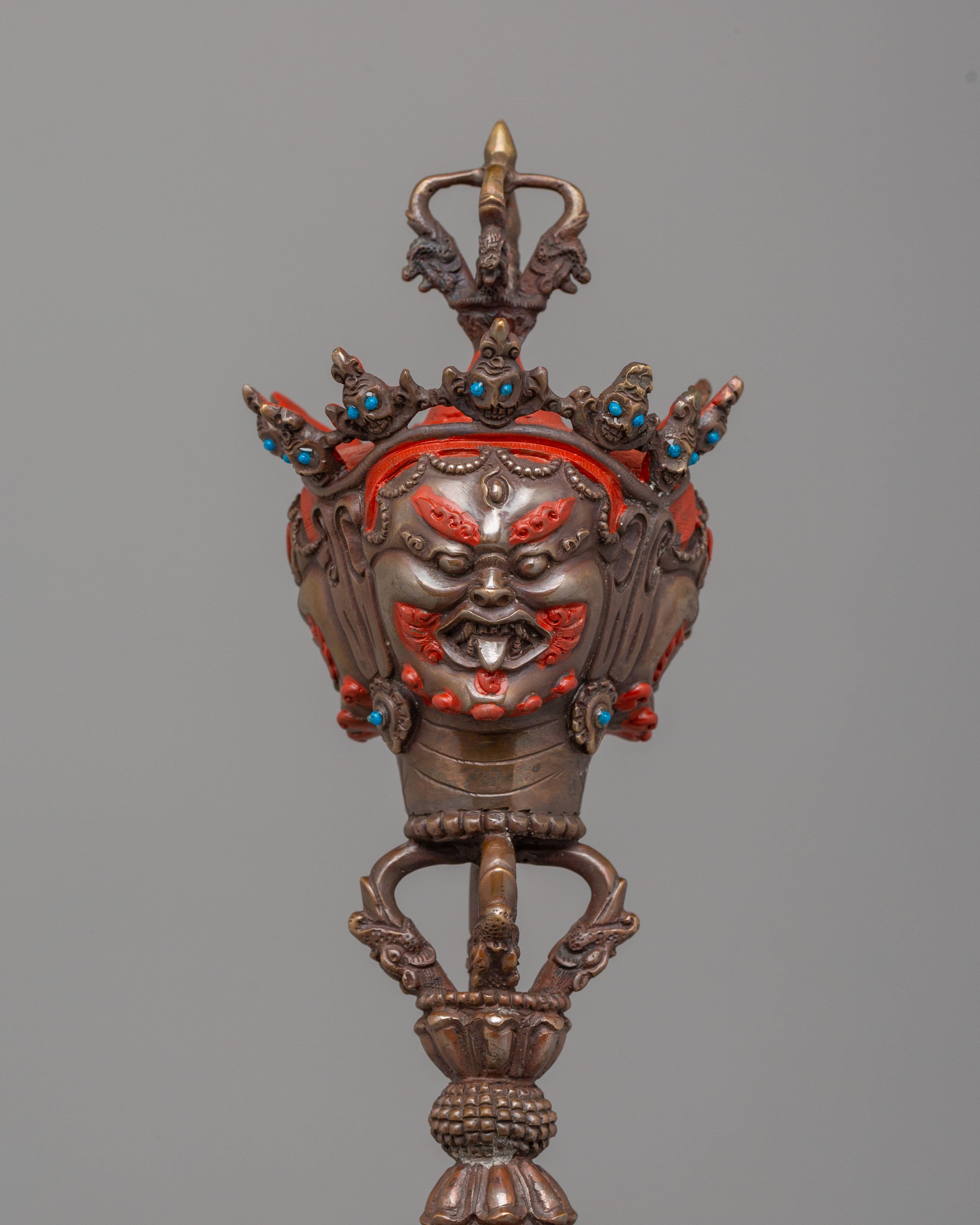 Ceremonial Phurba Set for Rituals | Tibetan Buddhist Knife Set