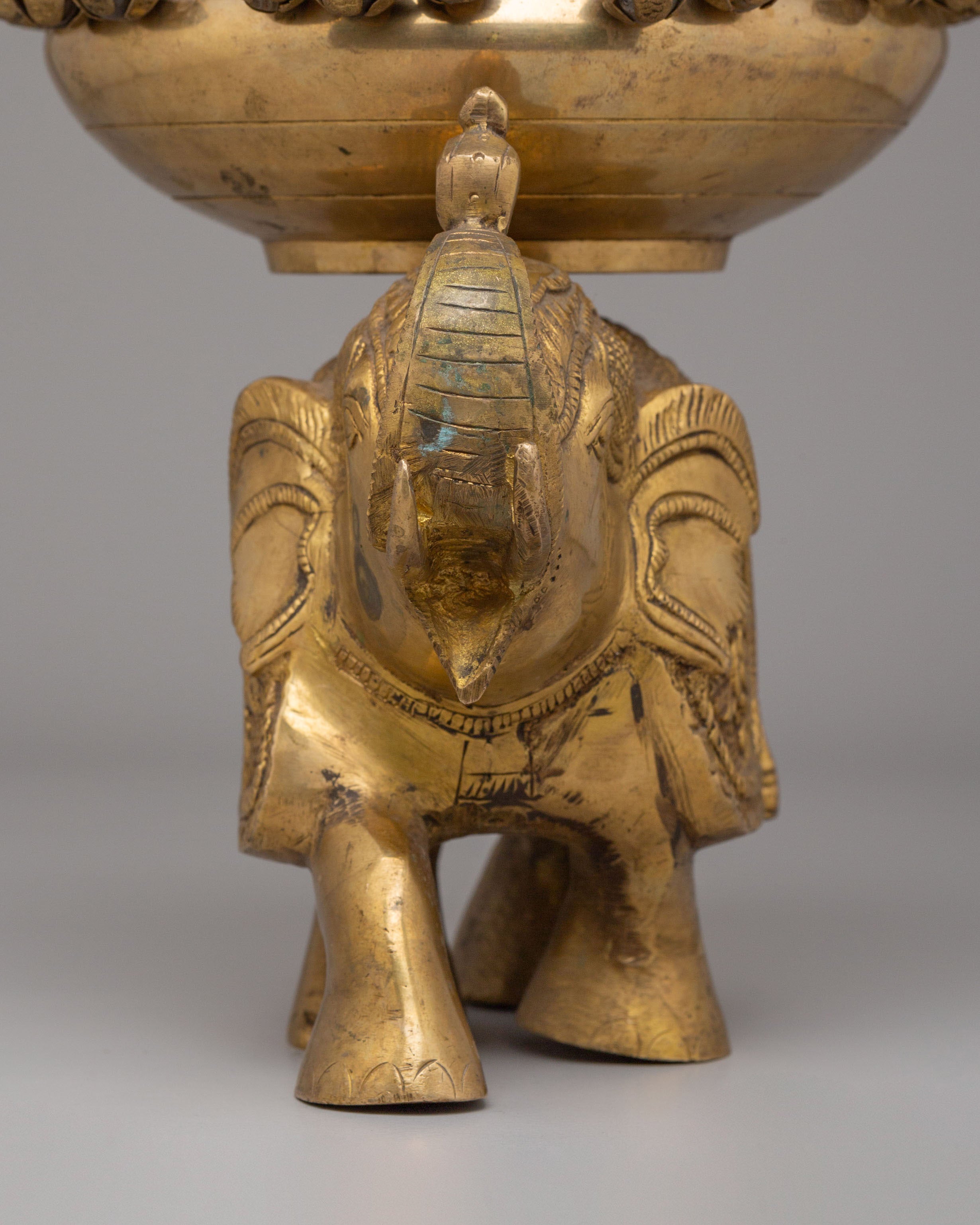 Handmade Urli Bowl | Brass Home Altar Decor