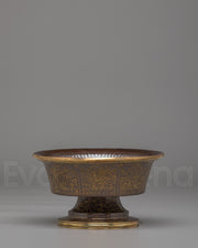 Tibetan Ritual Offering Bowl