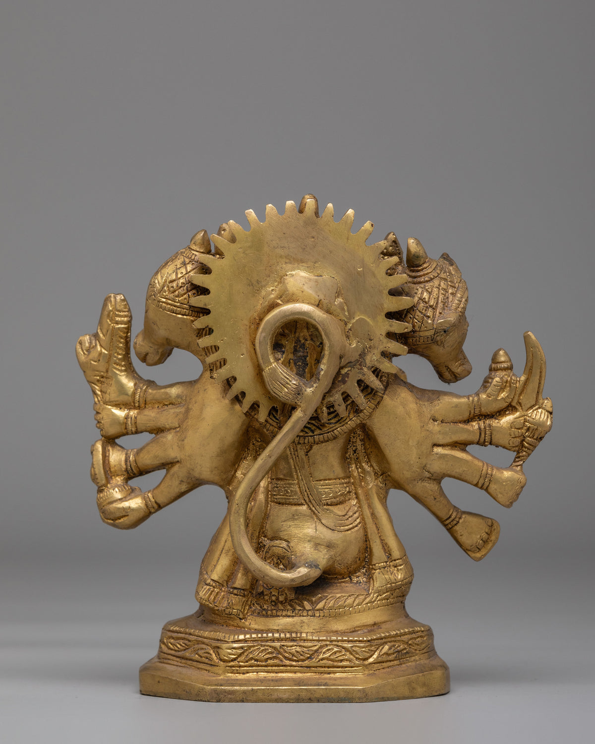 Sacred Traditional Hanuman Statue | Lord Hanuman Brass Idol