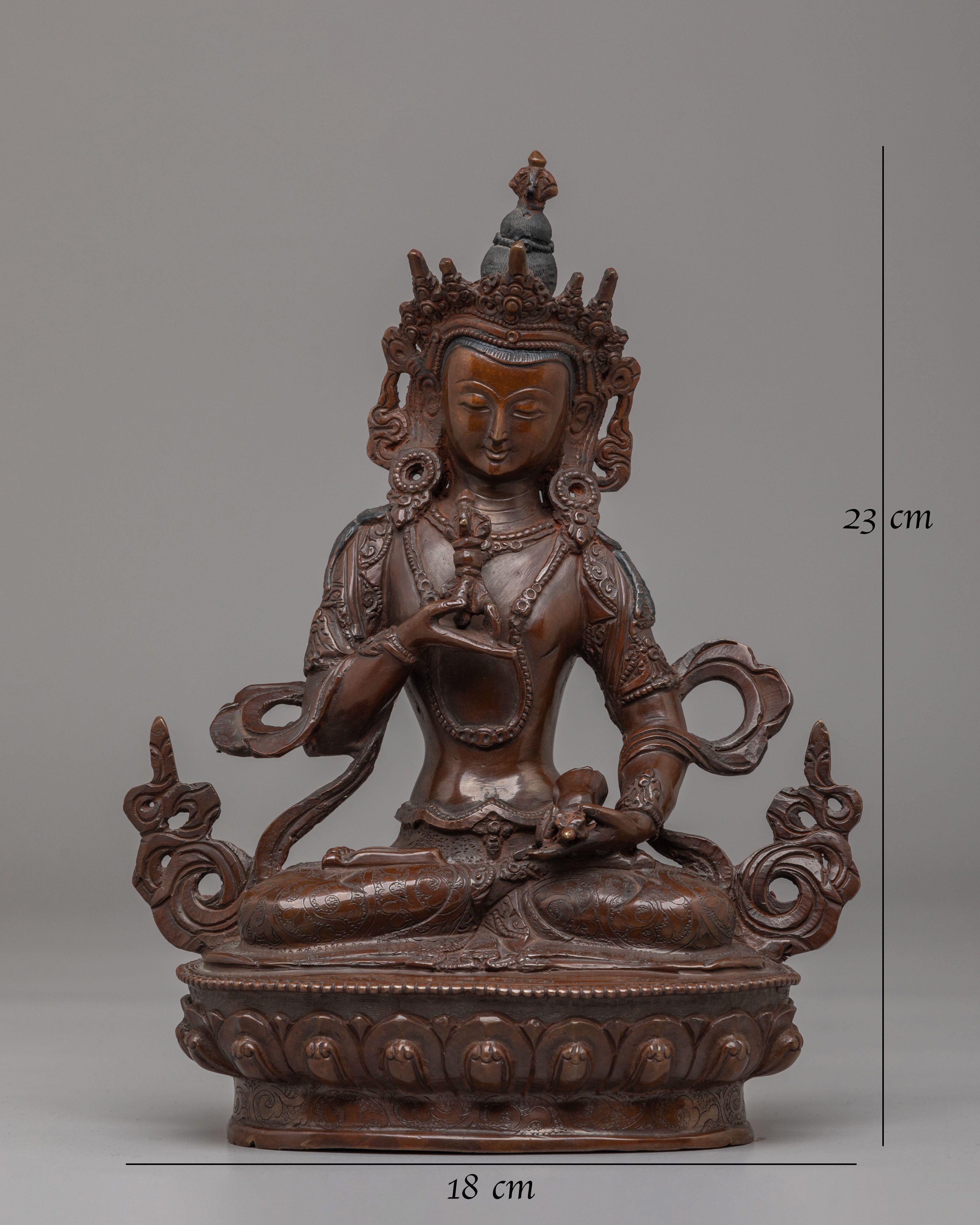 Sacred Buddhist Vajrasattva Statue | Tibetan Meditation & Altar Statue
