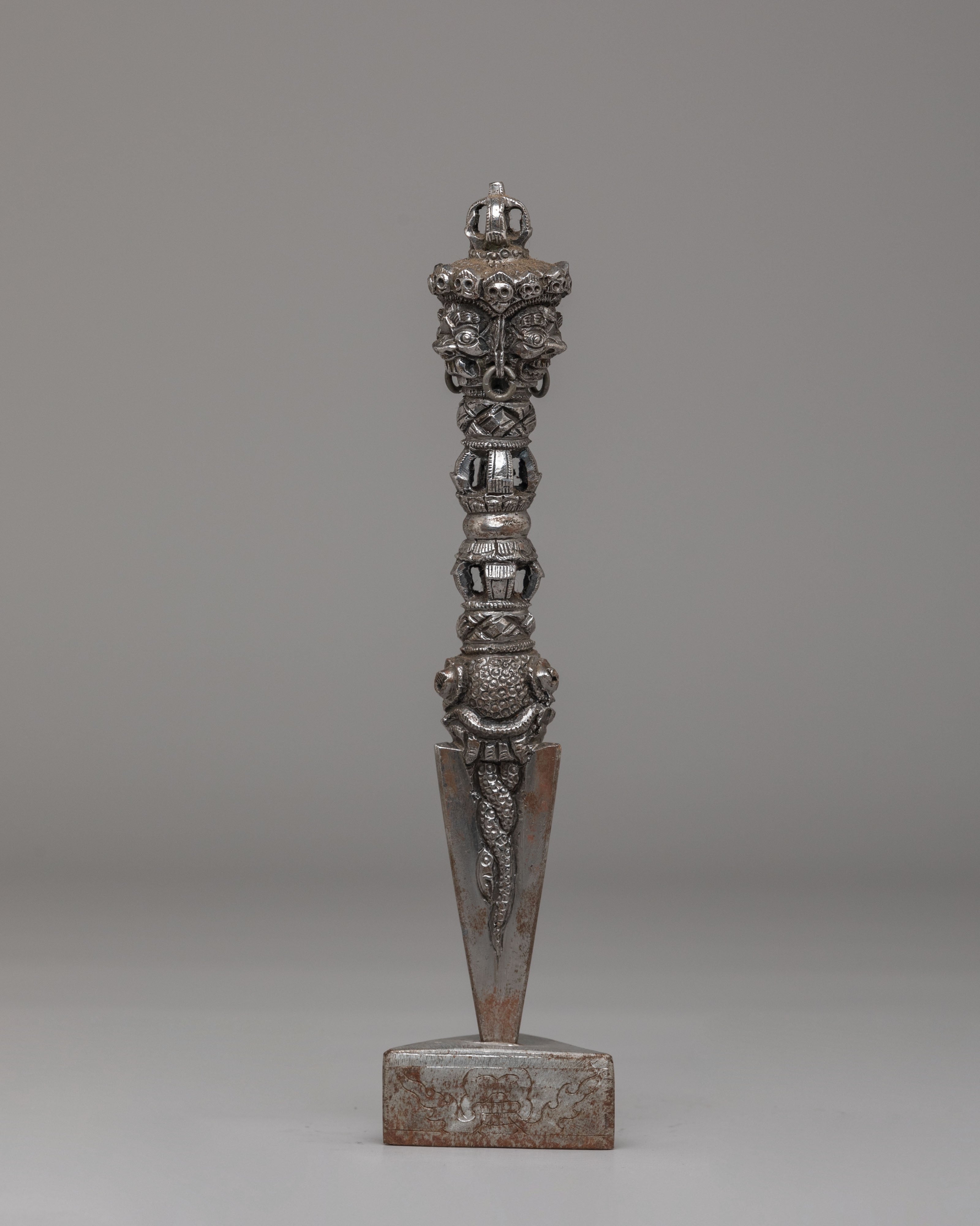 Himalayan Buddhist Phurba | Ritual Dagger for Spiritual Ceremonies