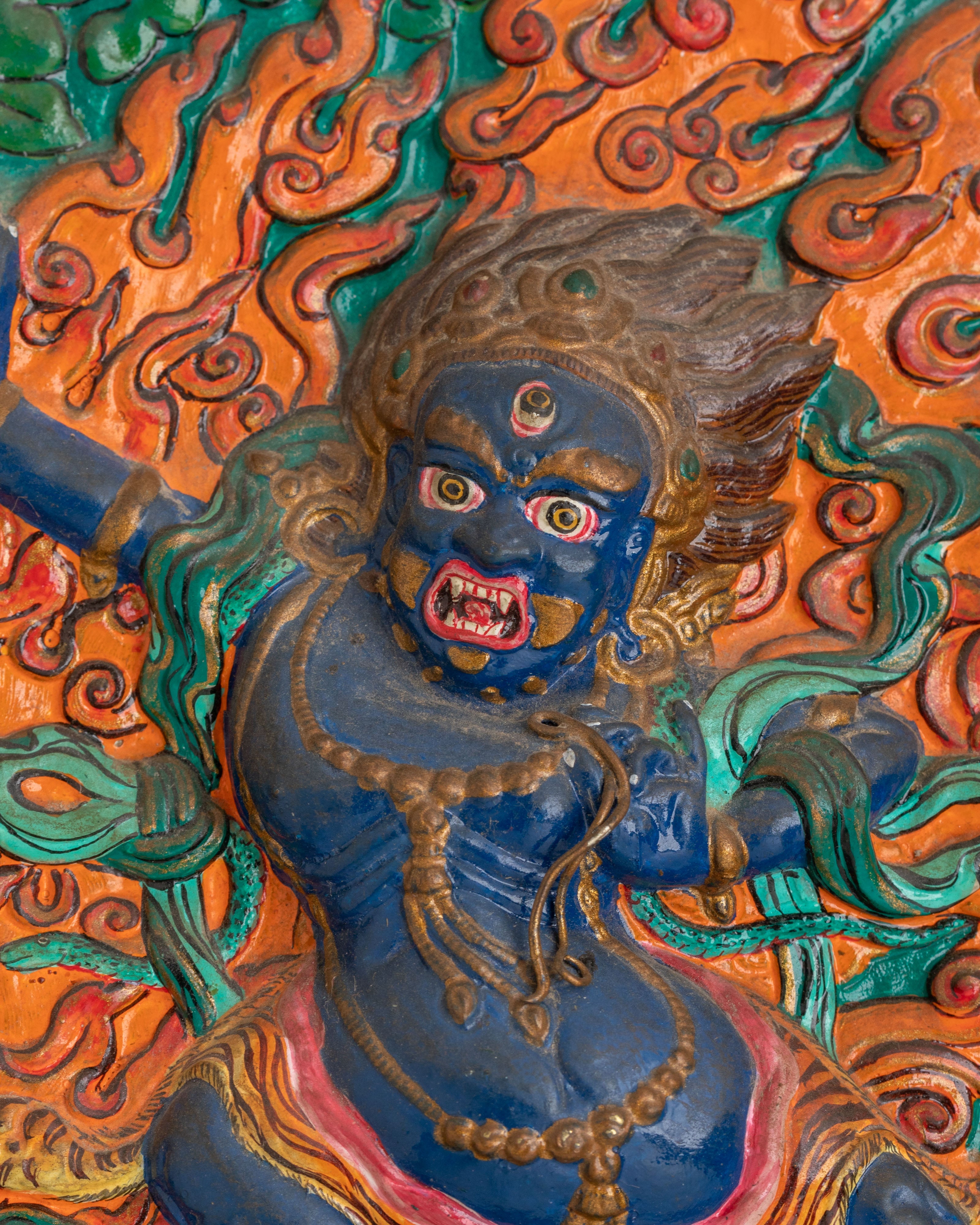 Sacred Vajrapani Wall Hanging | Protector of Buddha