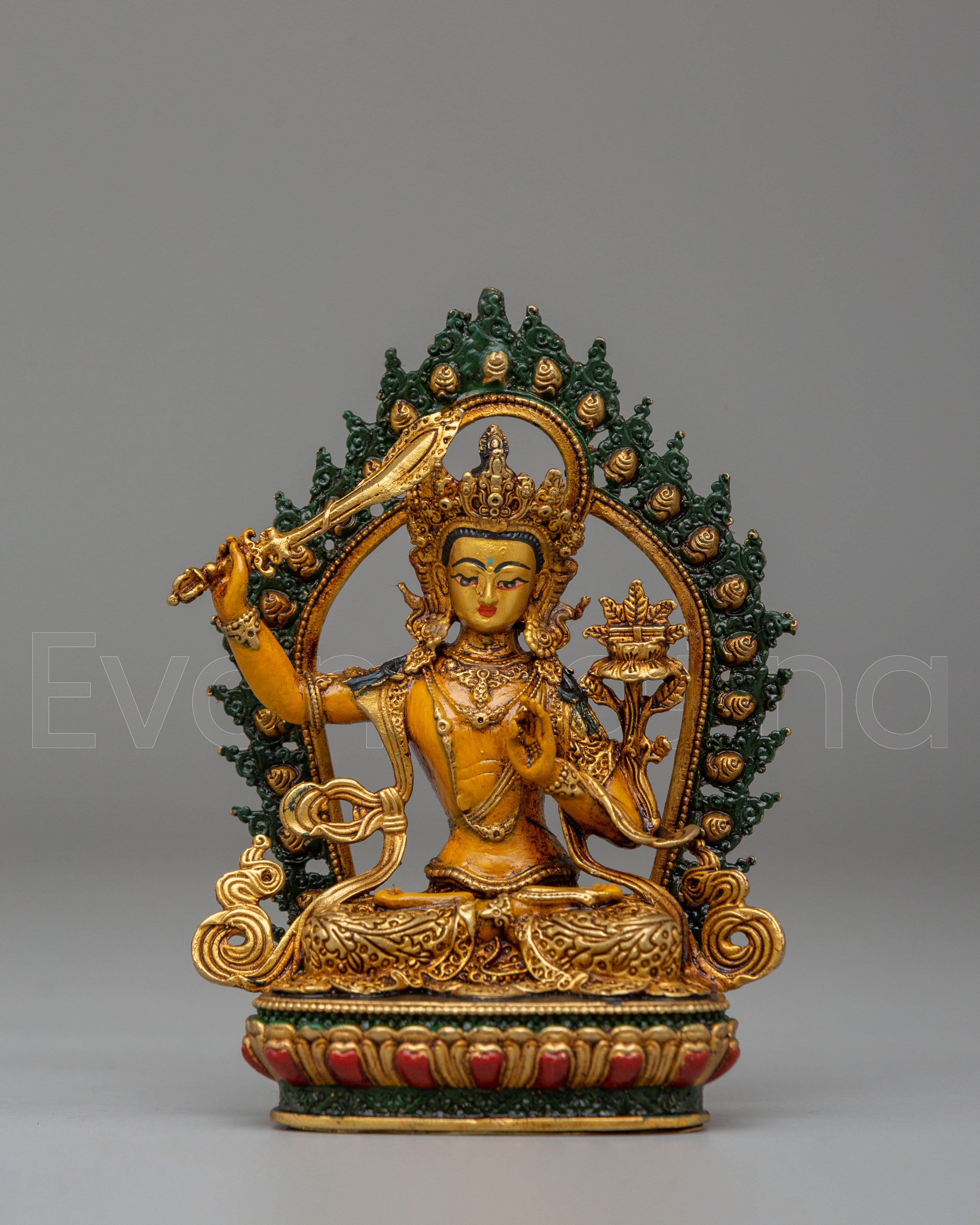 Traditional Manjushri Deity Statue