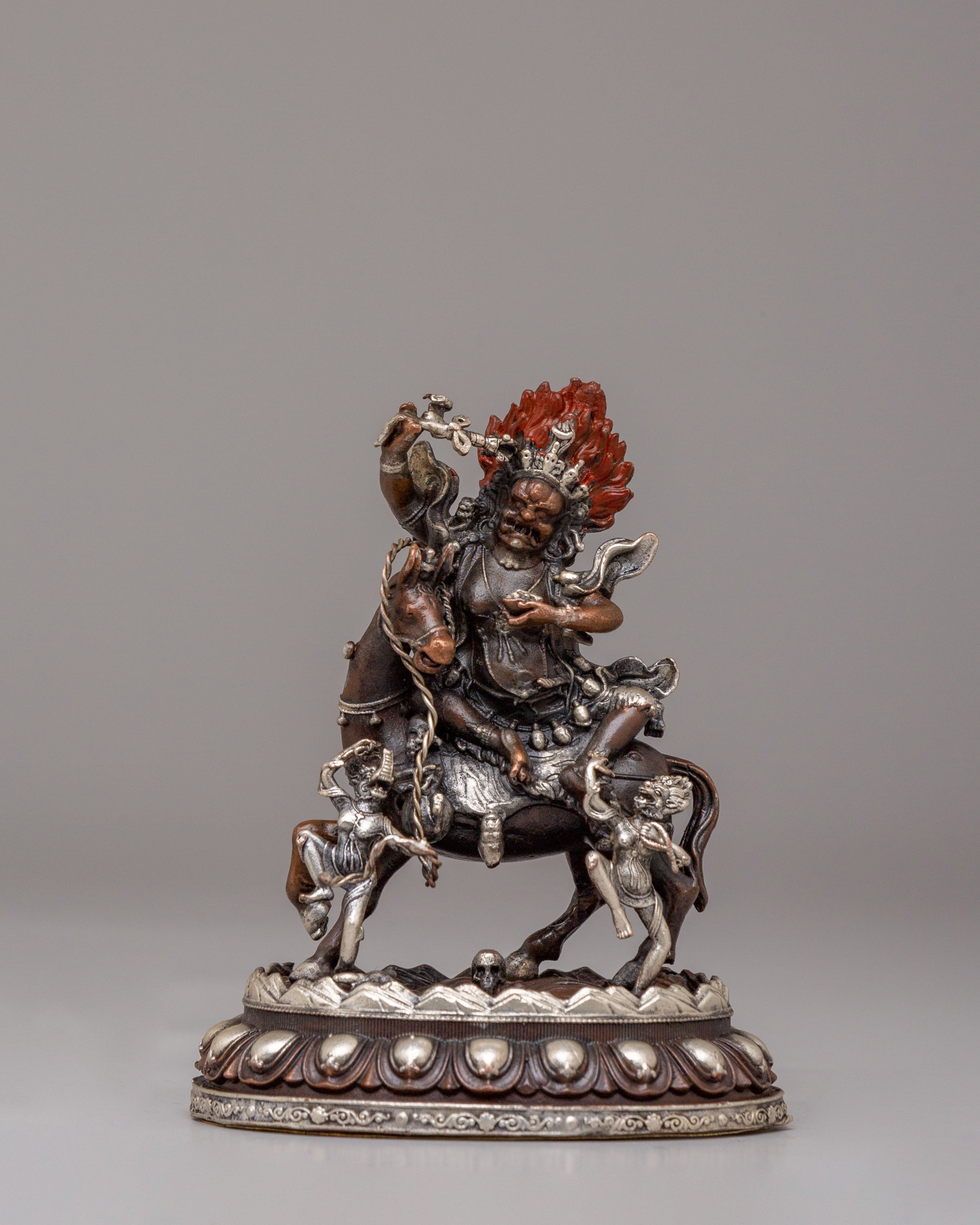 Palden Lhamo Shri Devi Protector Statue | Tibetan Guardian Deity