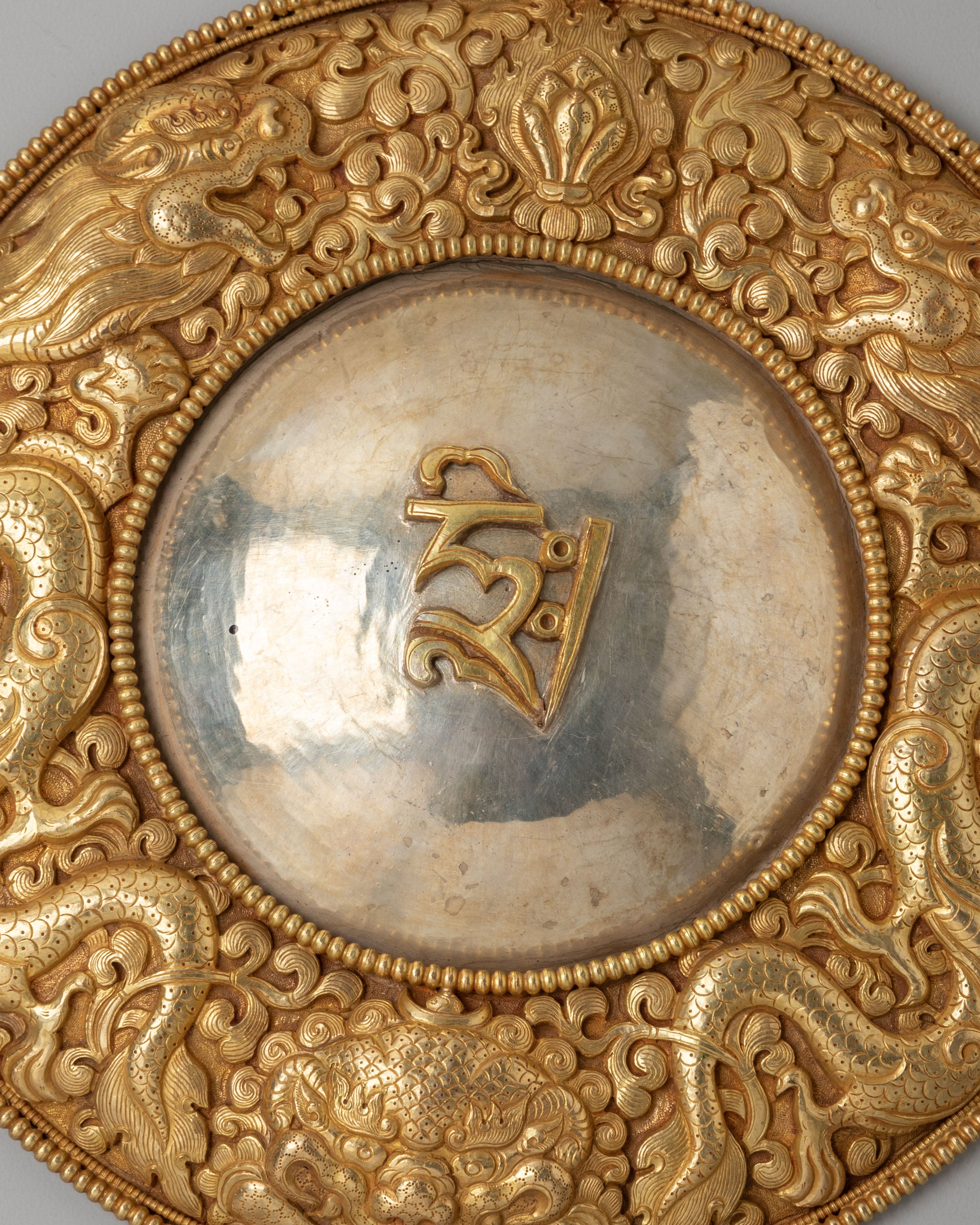 Traditional Himalayan Mirror | Decorative Wall Art