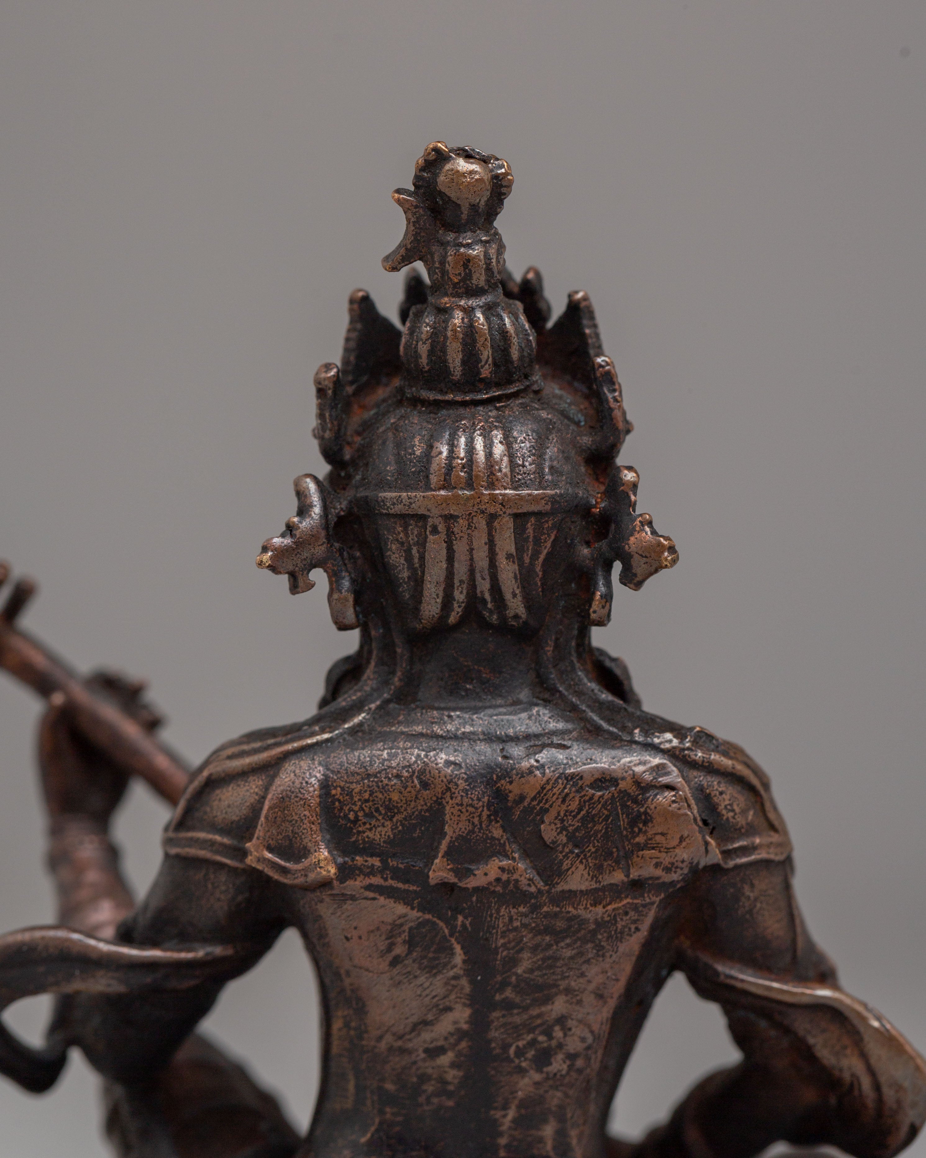 Saraswati Decor Statue | Handcrafted Bronze Statue for Home Decor
