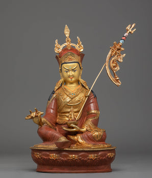 Guru Gyalpo Golden Statue | The Precious Master