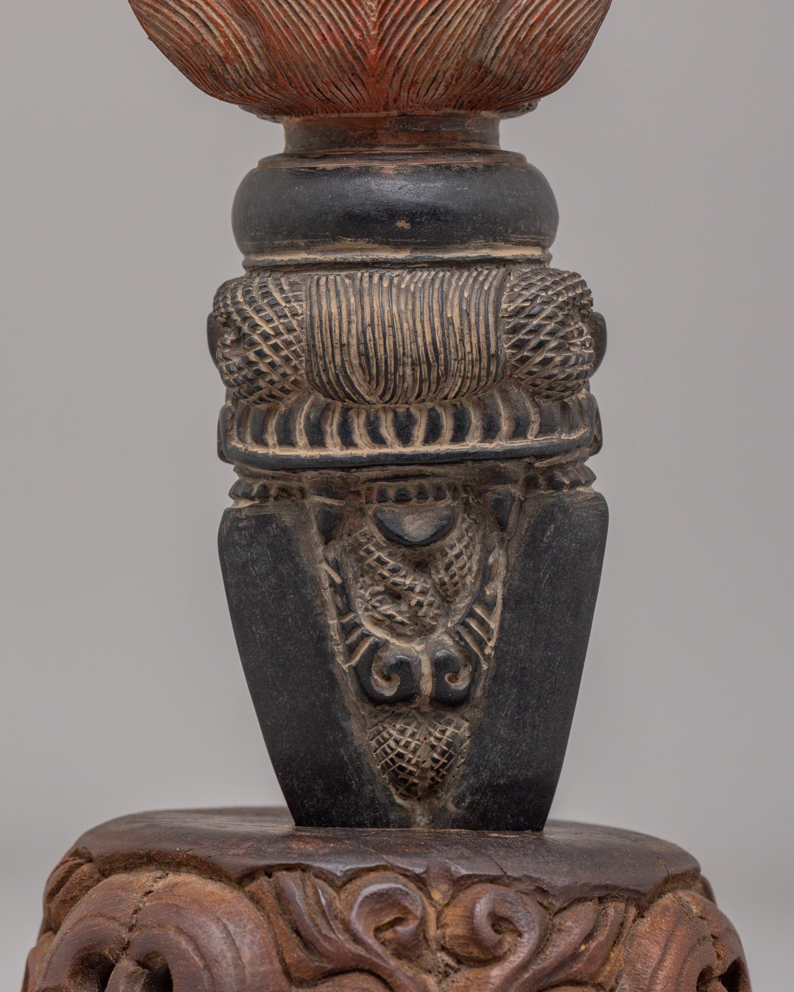 Spiritual Phurba Meditation Dagger | Tibetan Vajrayana Altar Tool