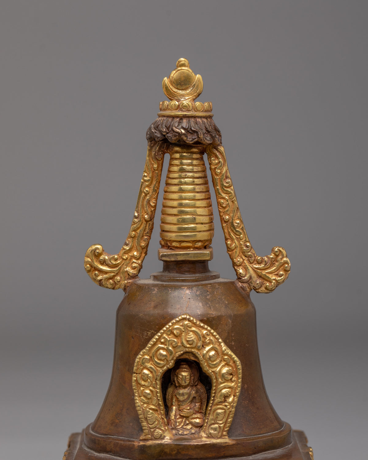 Handcrafted Sacred Parinirvana Stupa | Scared Buddhist Artwork