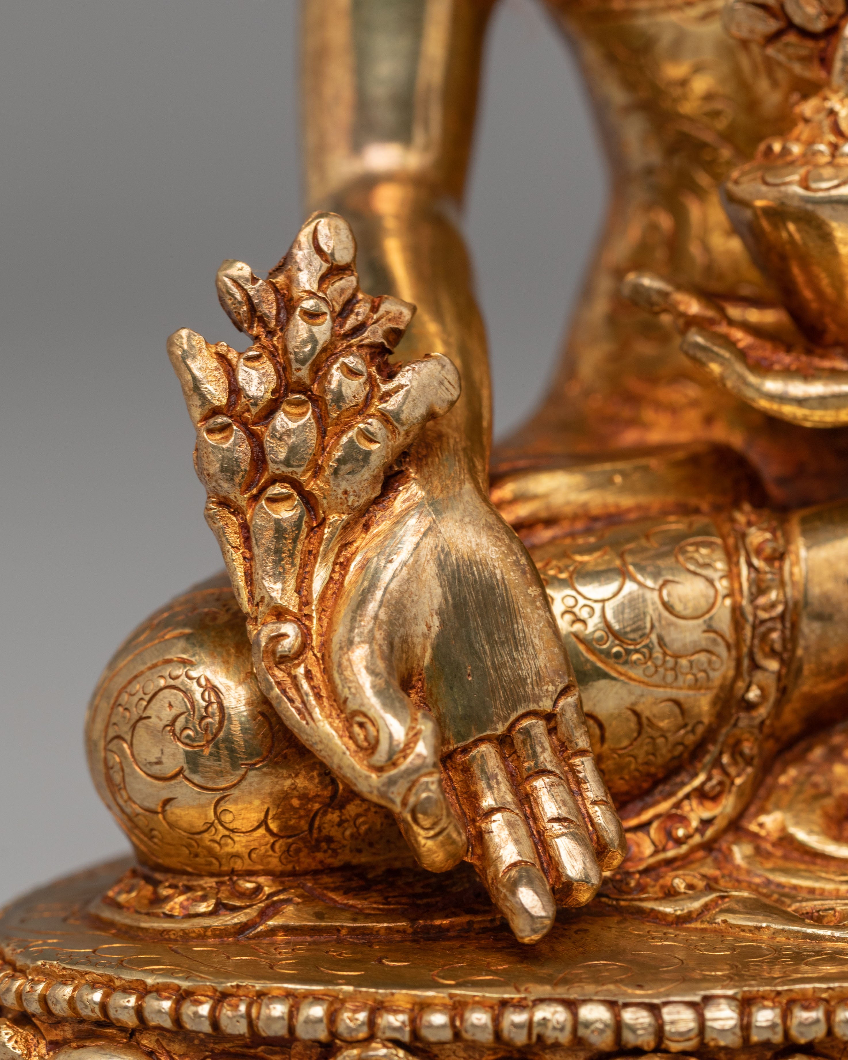 Himalayan Medicine Buddha Sculpture | Symbol of Healing and Peace