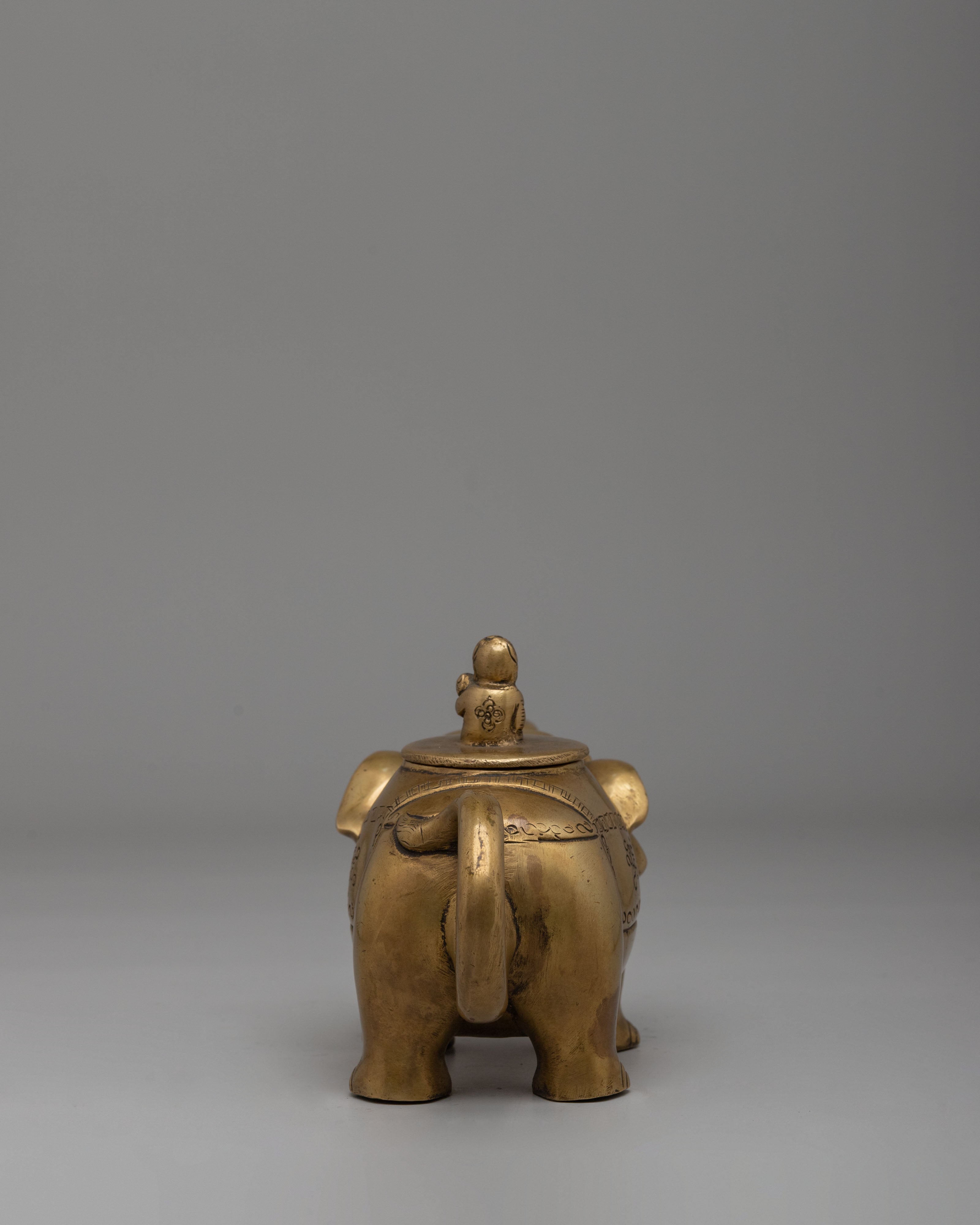 Himalayan Elephant Incense Burner | Traditional Handcrafted Decor