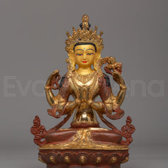 Sacred Chenrezig Statue for Altar 