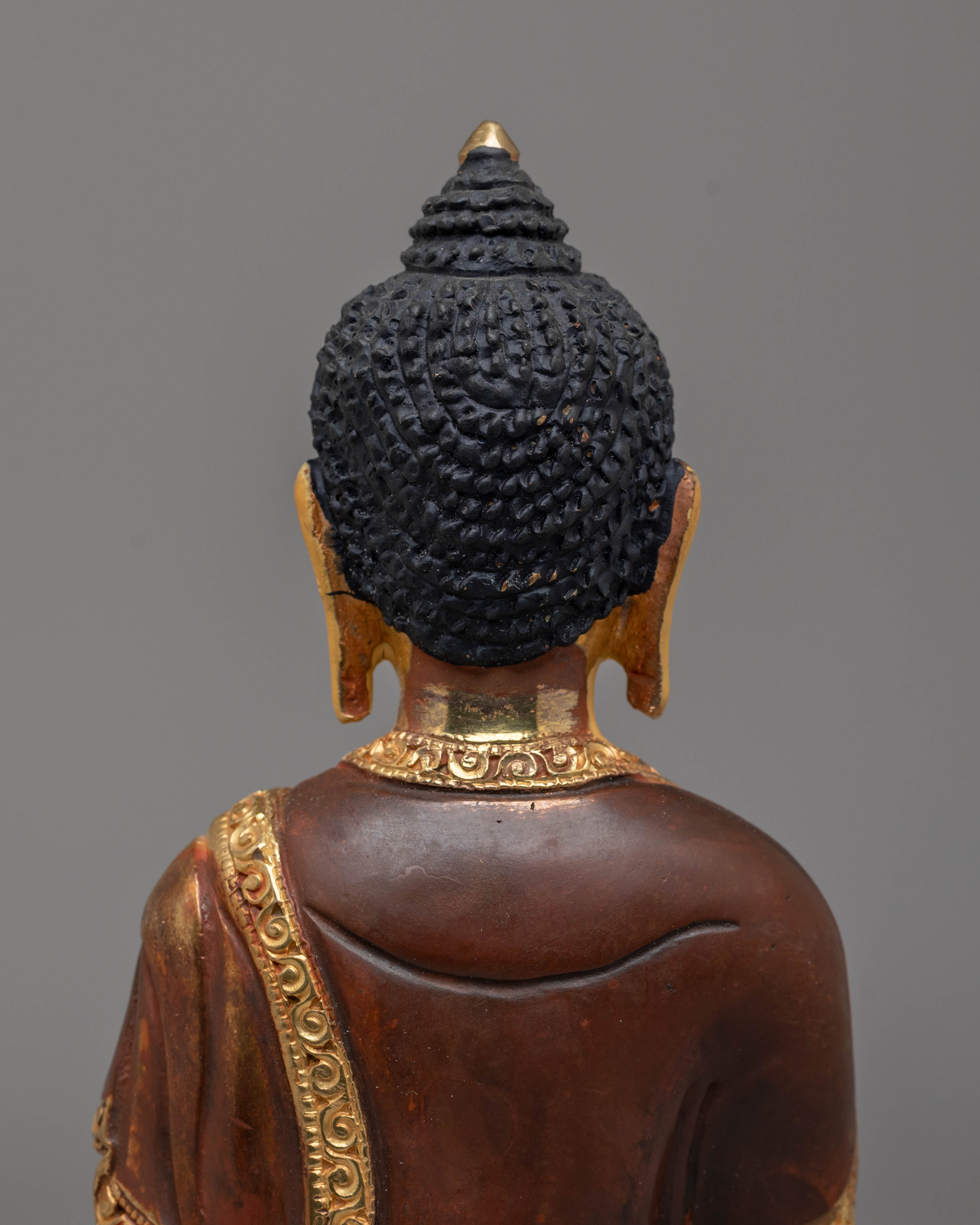 Buddha Shakyamuni Copper Statue | Handmade Tibetan Art