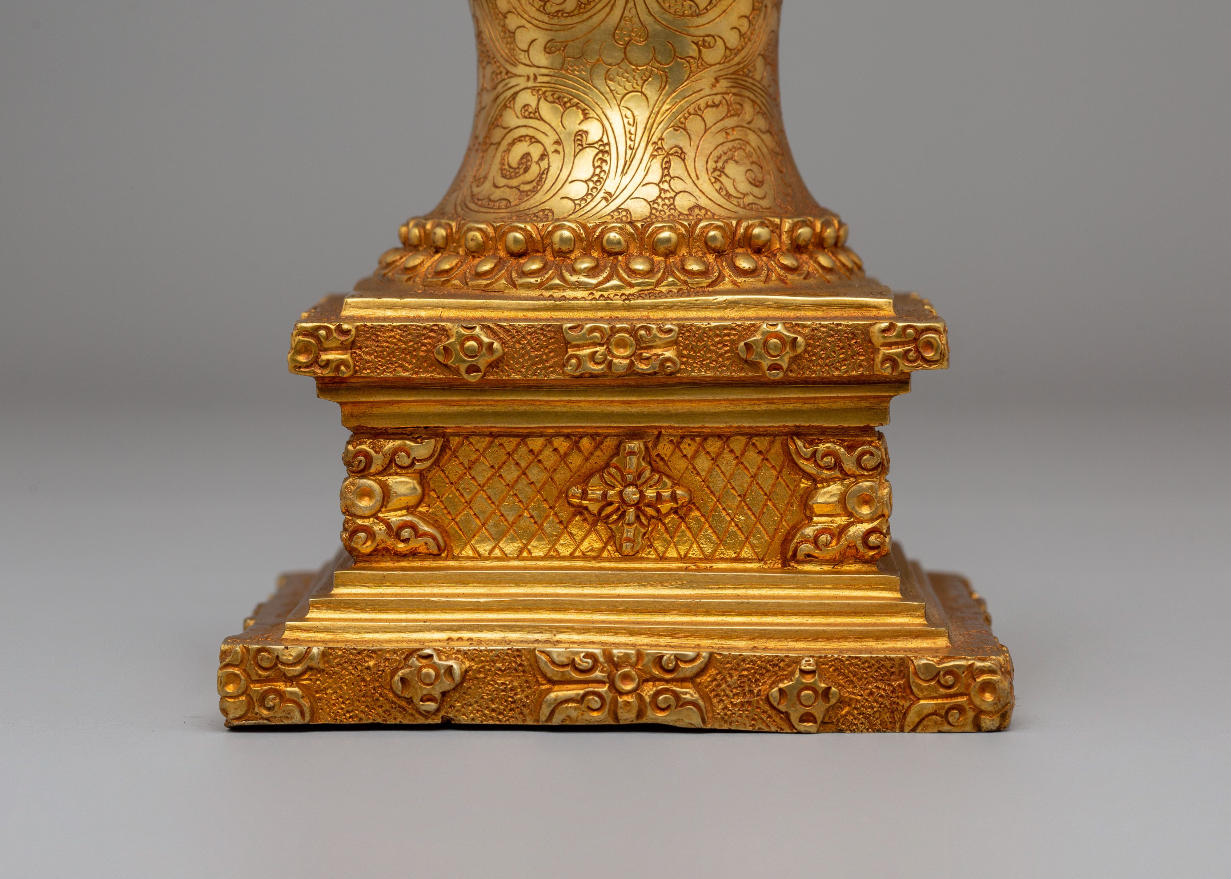 Handcrafted Sacred Tibetan Stupa | Parinirvana Stupa