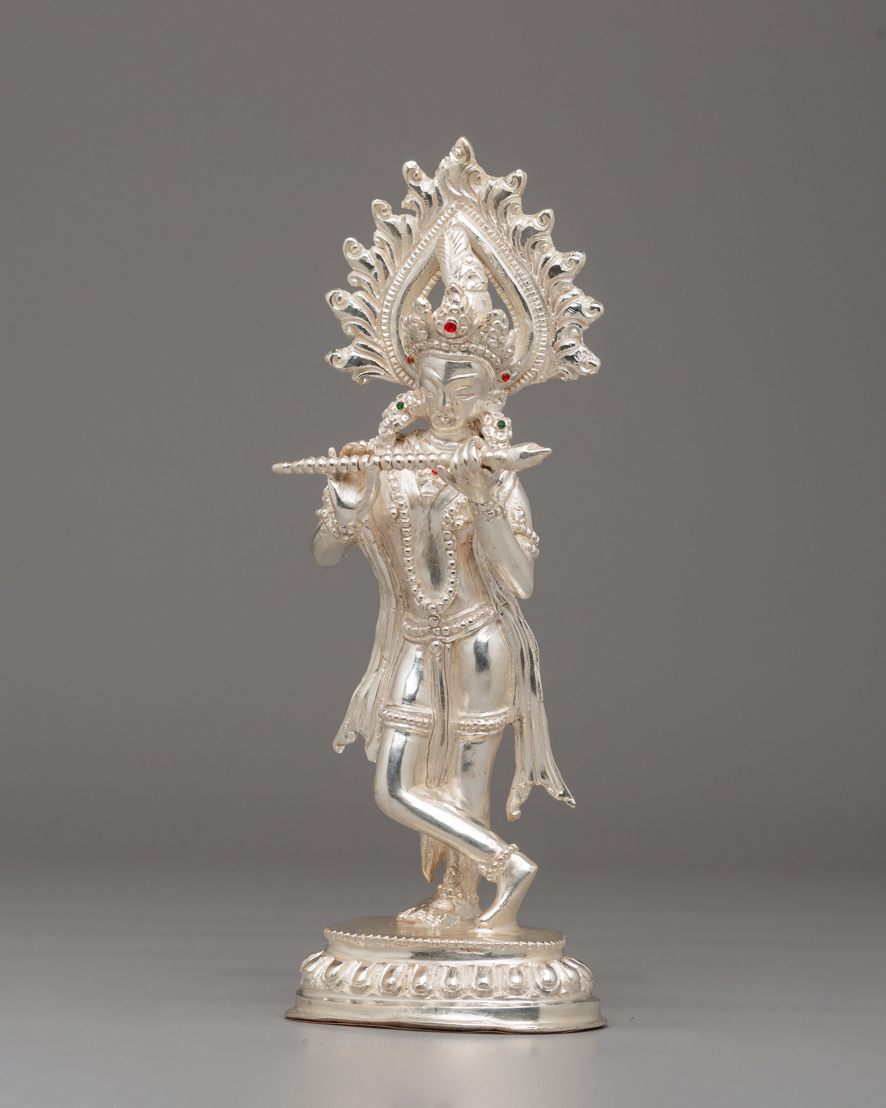 Spiritual Krishna Statue | Hindu God Sculpture