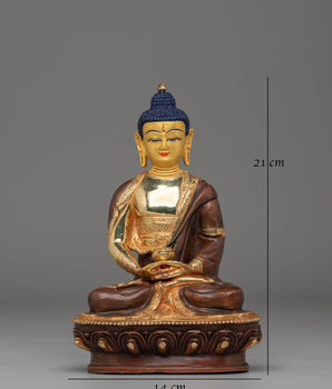 Amitabha Buddha Statue from Pure Land | Meditation Altar Decor