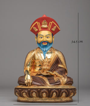 Guru Shapdum Statue: The Buddhist Master | Symbol of Wisdom and Compassion
