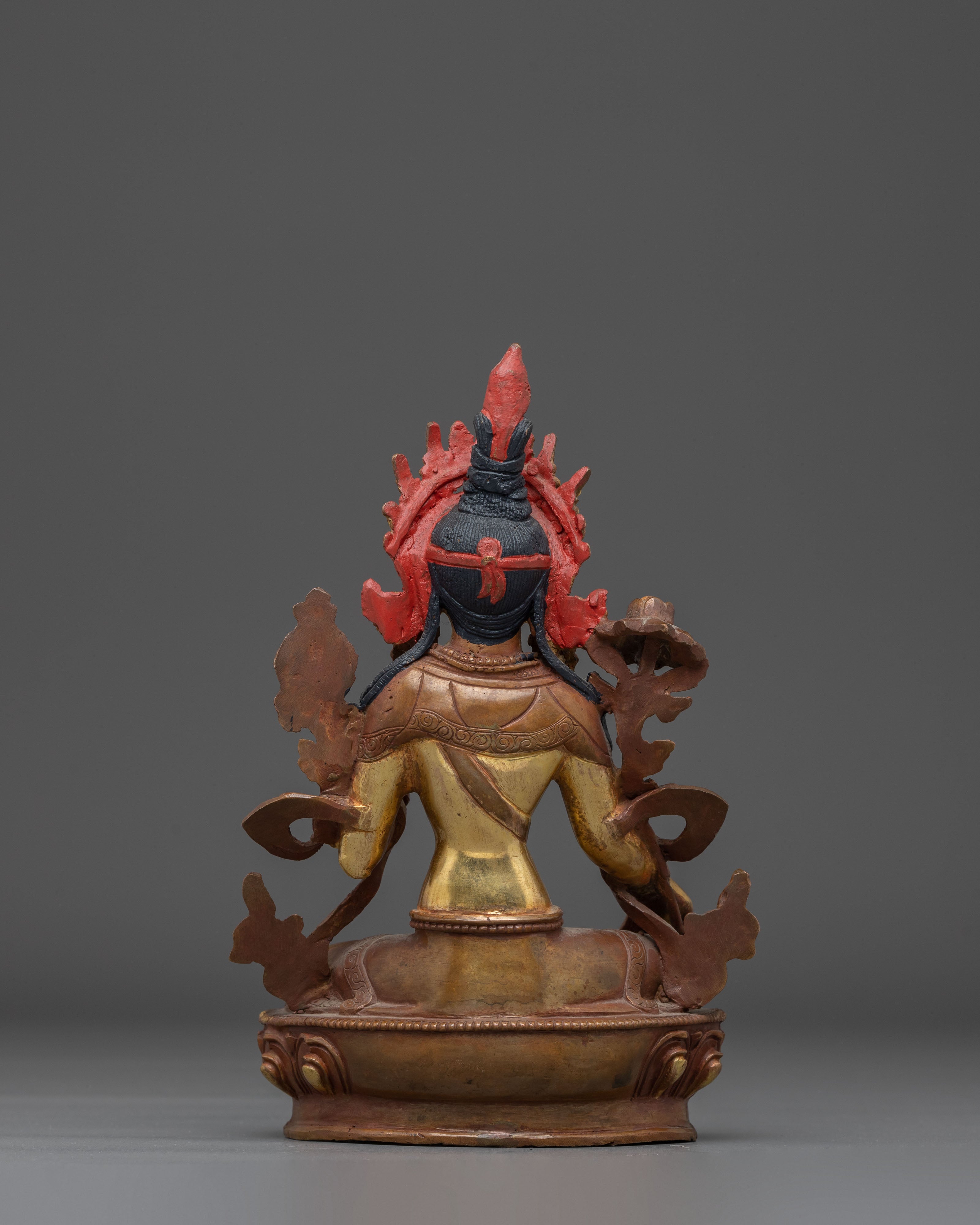 Green Tara Divine Figurine | Tibetan Artwork