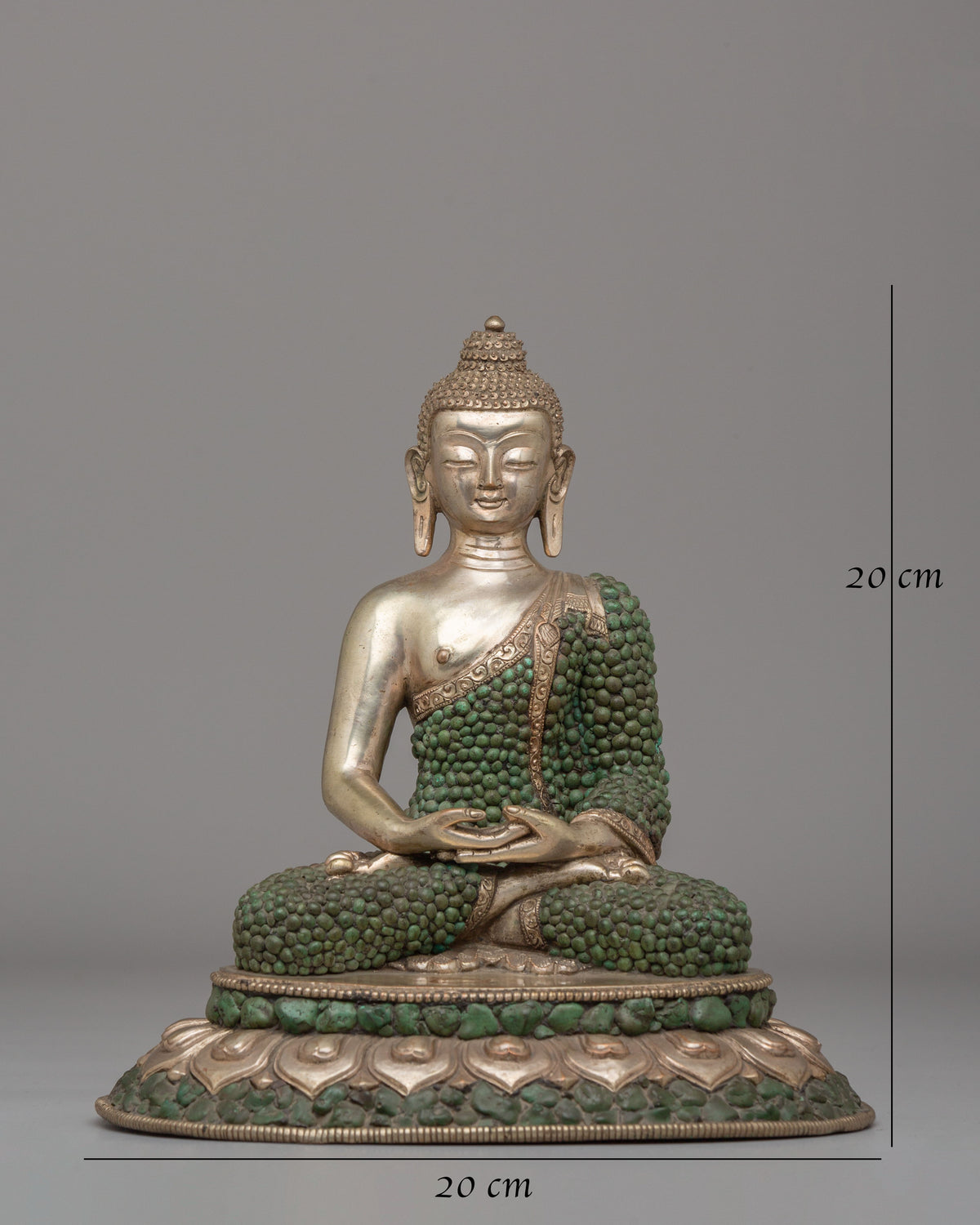 Himalayan Amitabha Buddha Altar Sculpture | Buddha of Infinite Light