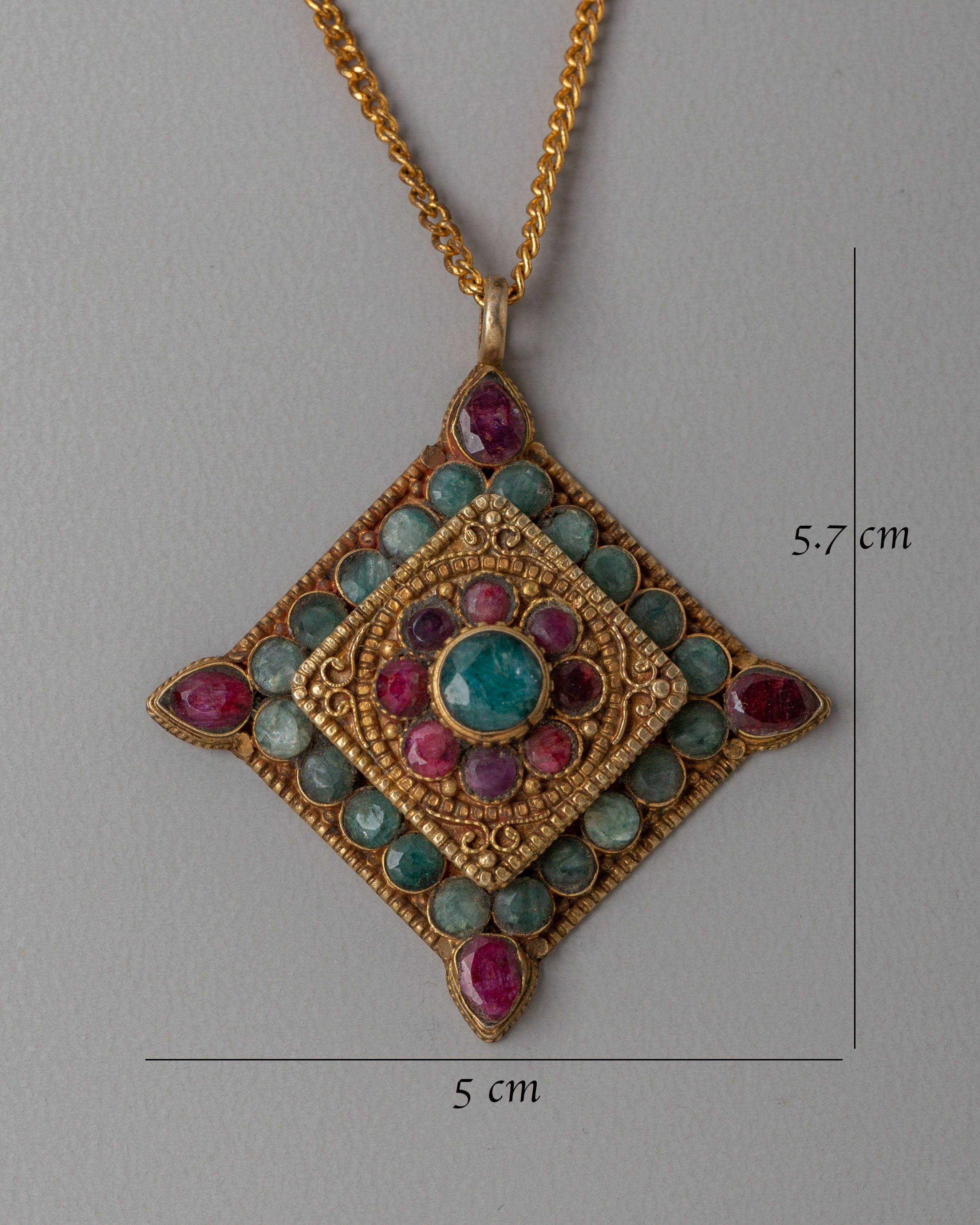 Tibetan Handcrafted Locket | Perfect for Personalized Gift Ideas