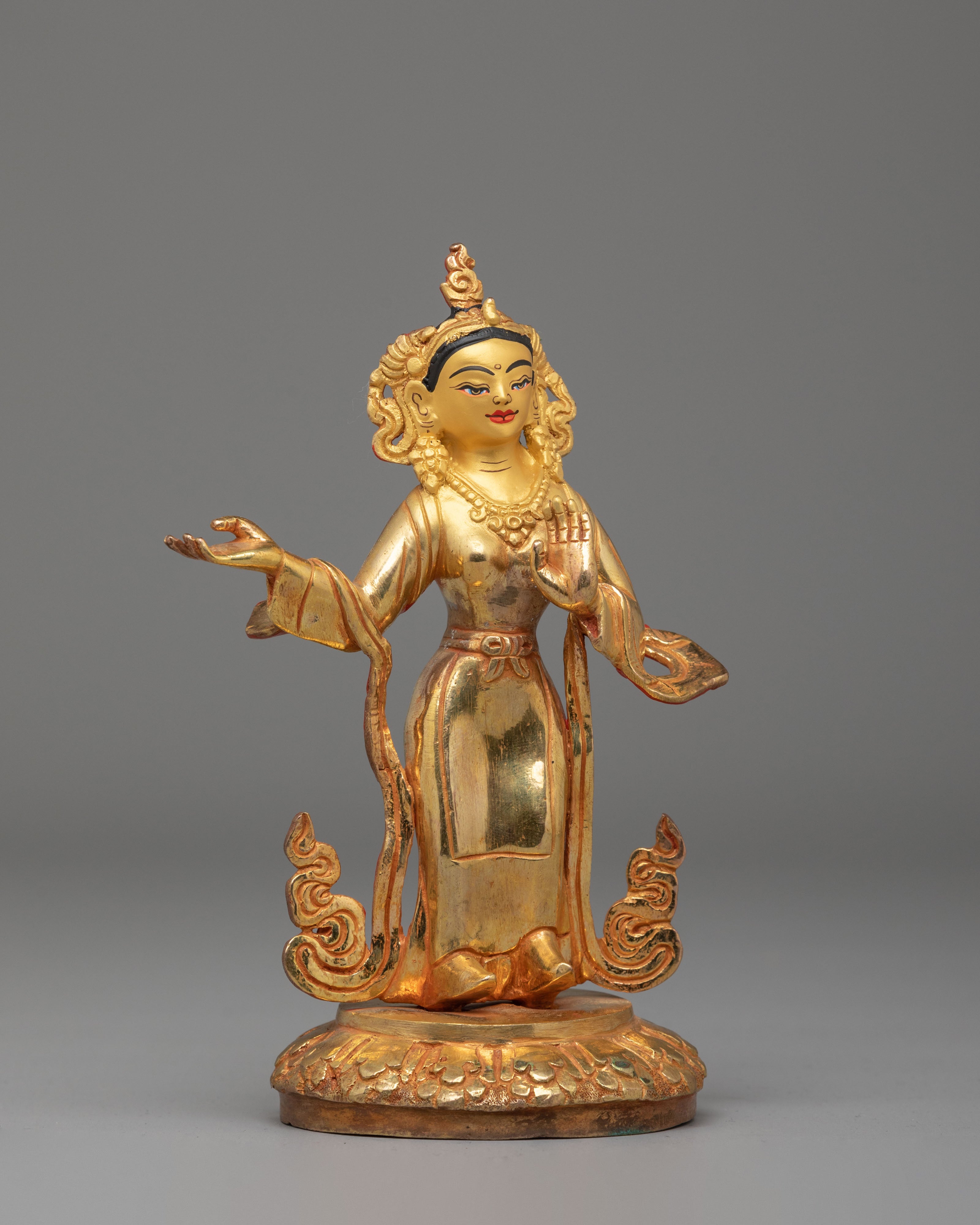 Handmade Yeshe Tsogyal Statue | Enlightened Feminine Wisdom