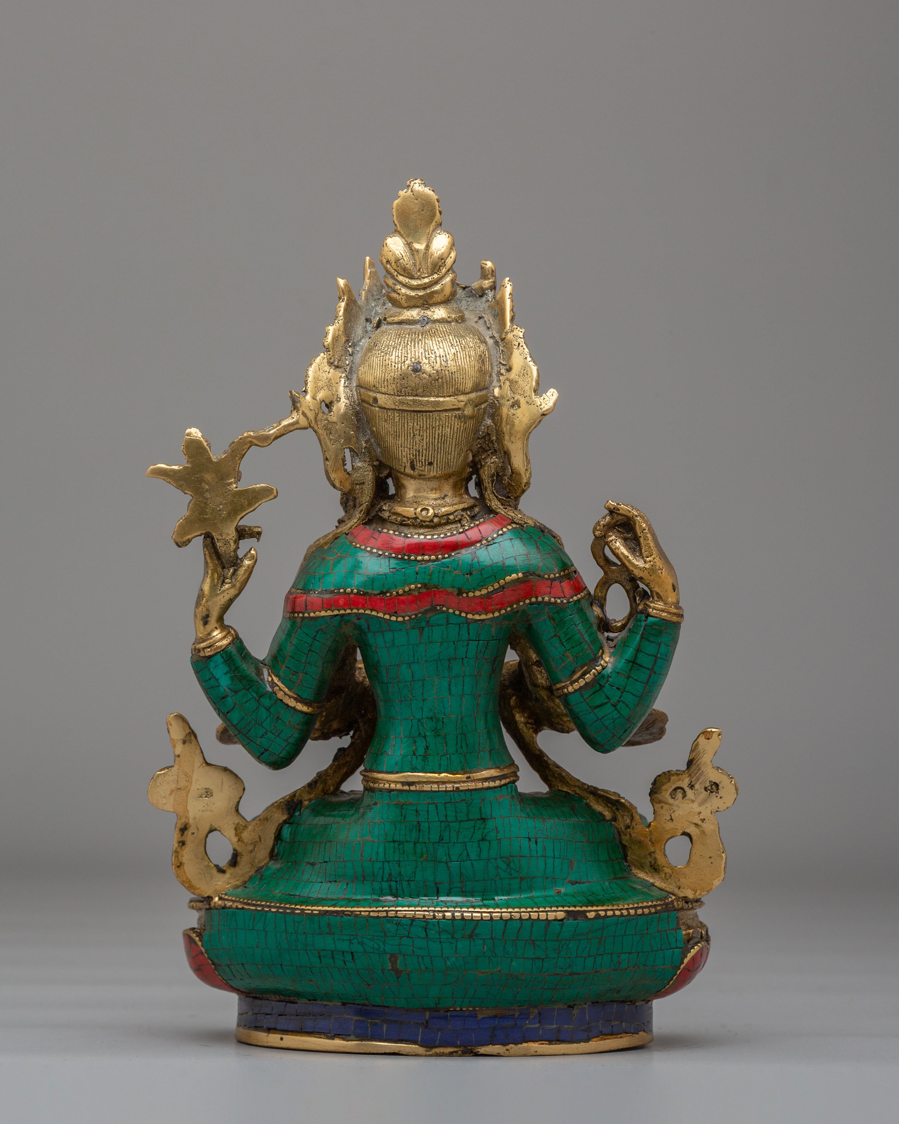 Traditional Chenrezig Statue | Tibetan Avalokiteshvara Statue