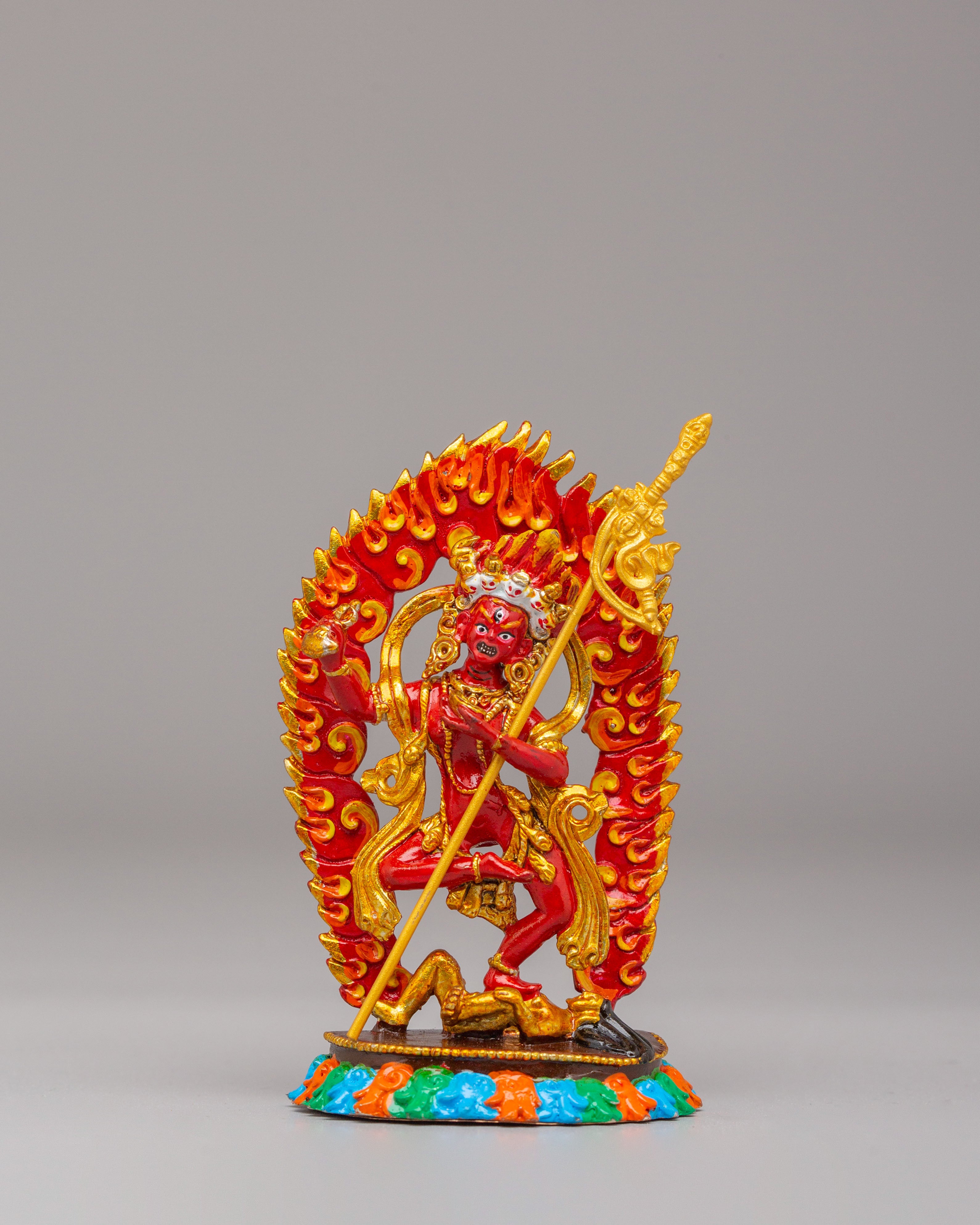Handcrafted Dakini Statue Set | Tibetan Tantric Deity Figurines