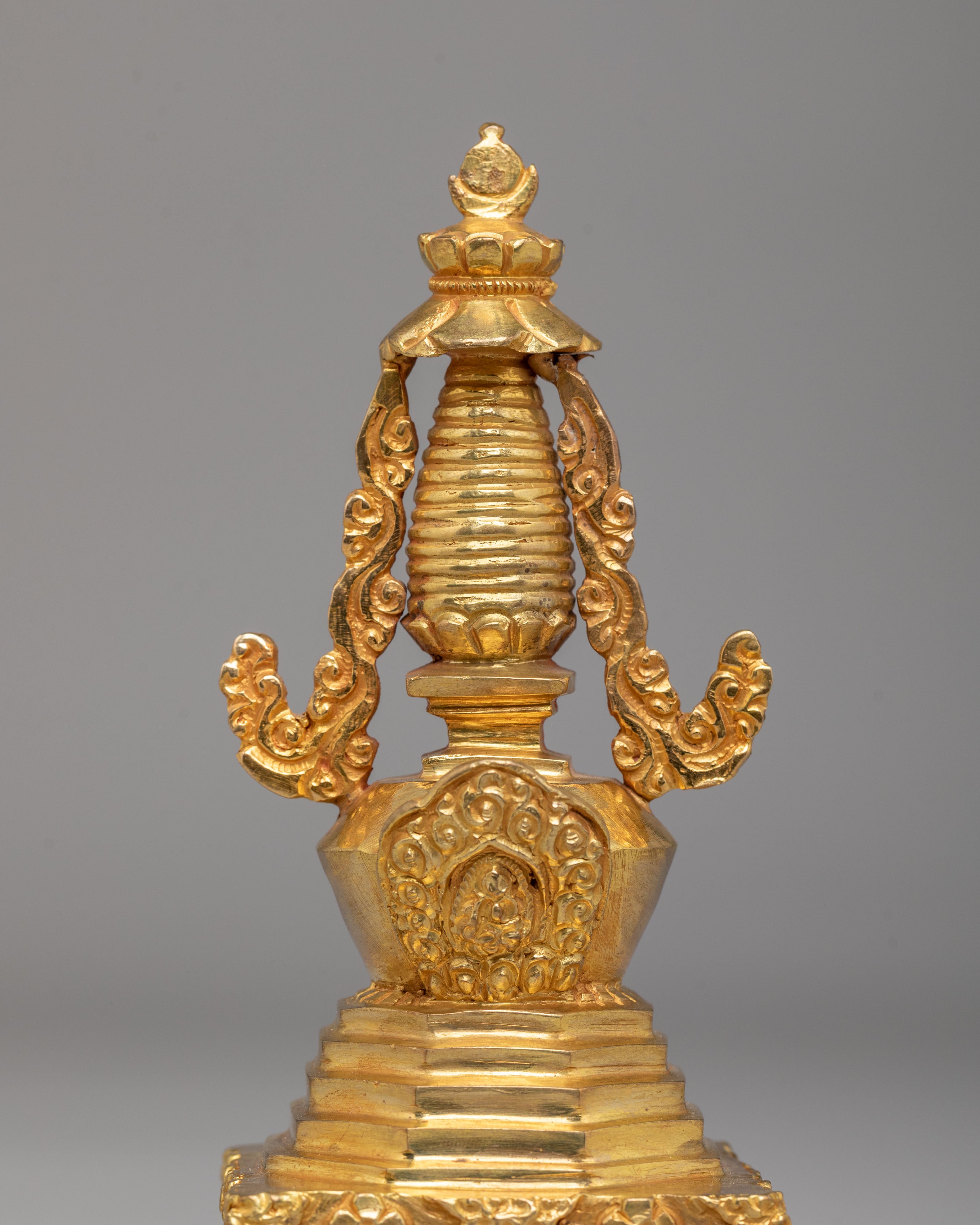 Sacred Stupa of Reconciliation | Gold Plated Stupa