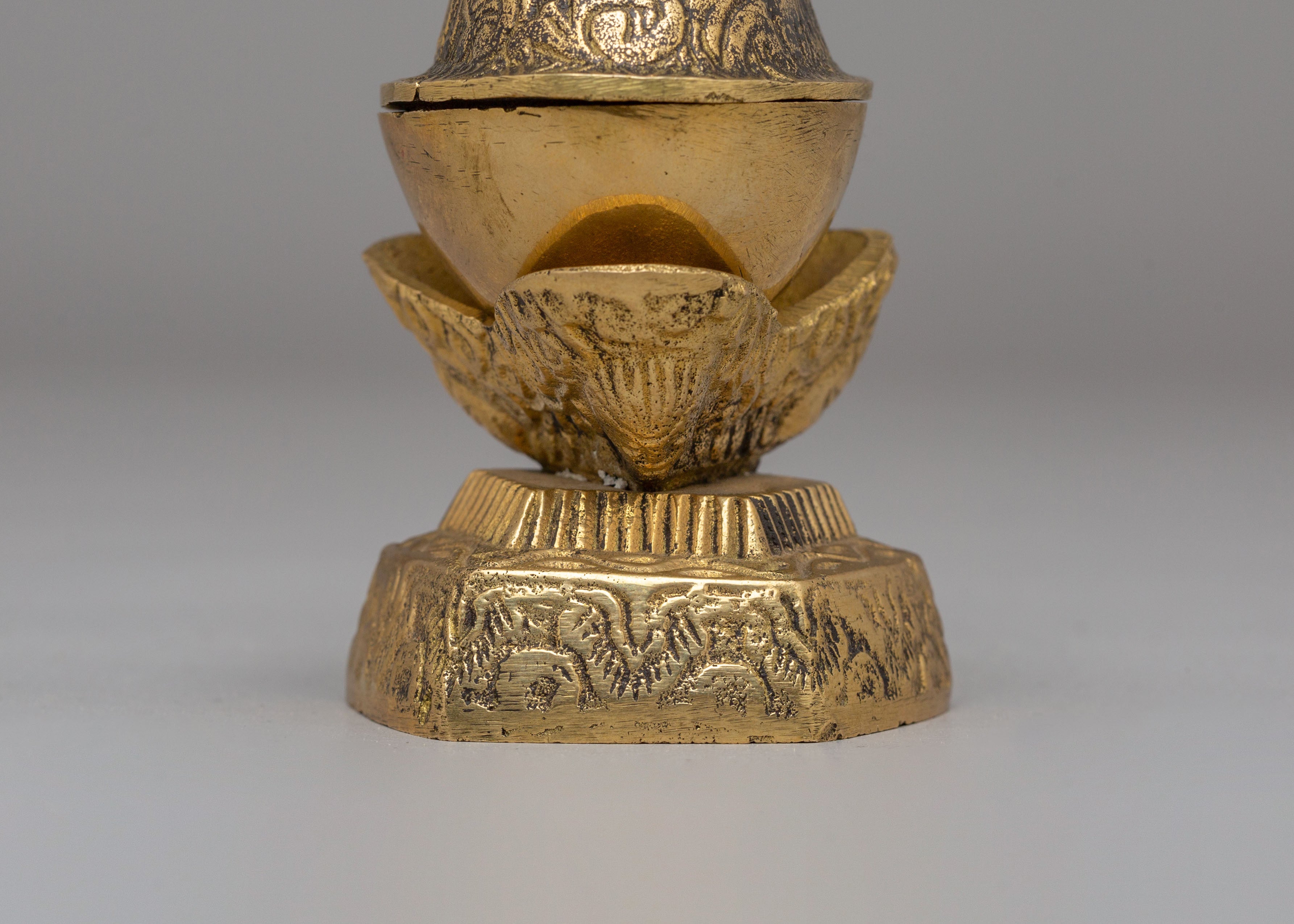 Handmade Buddhist Ceremonial Kapala | Ritual Vessel for Tantric Practices