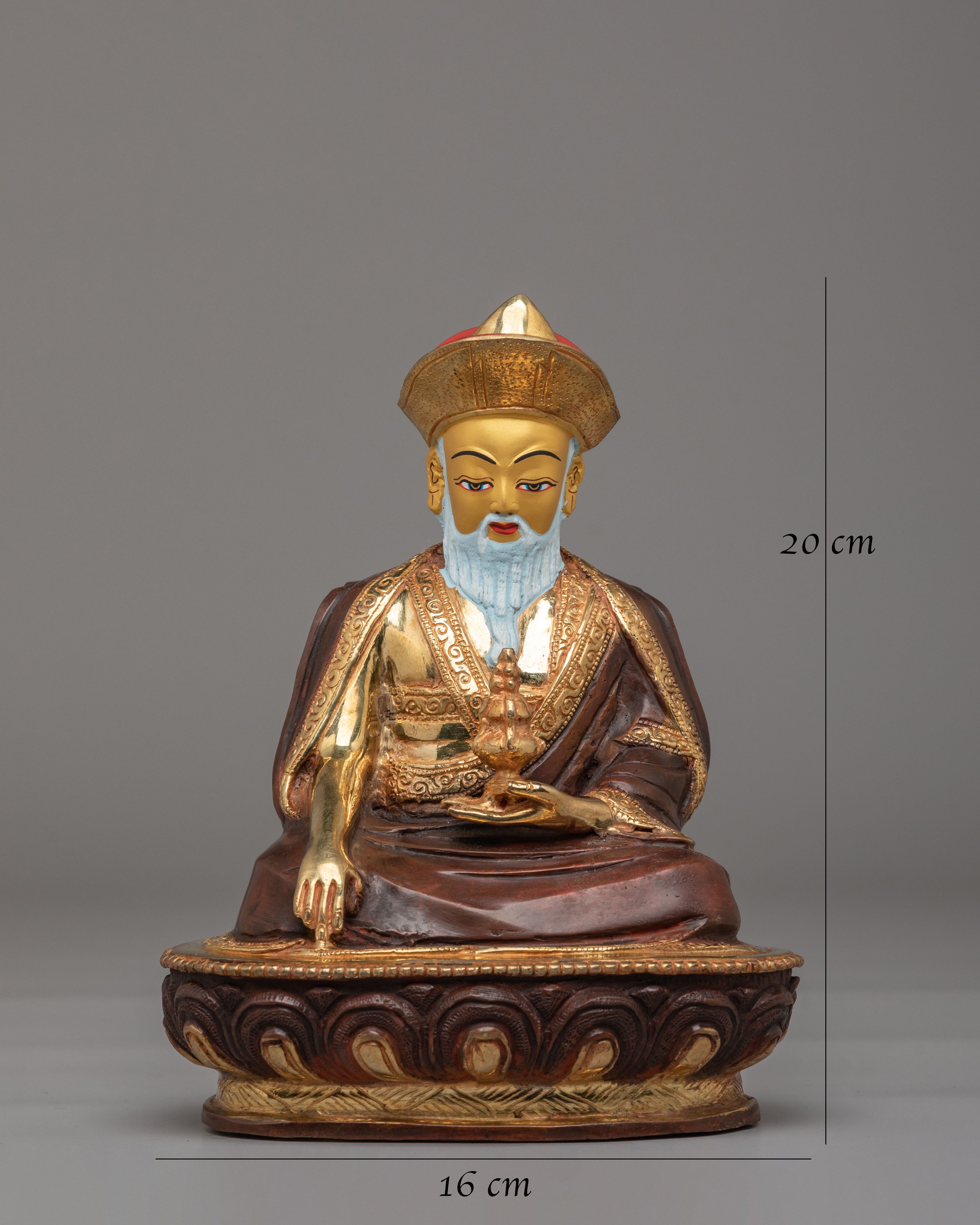Sacred Traditional Guru Shapdum Statue | A Symbol of Spiritual Wisdom