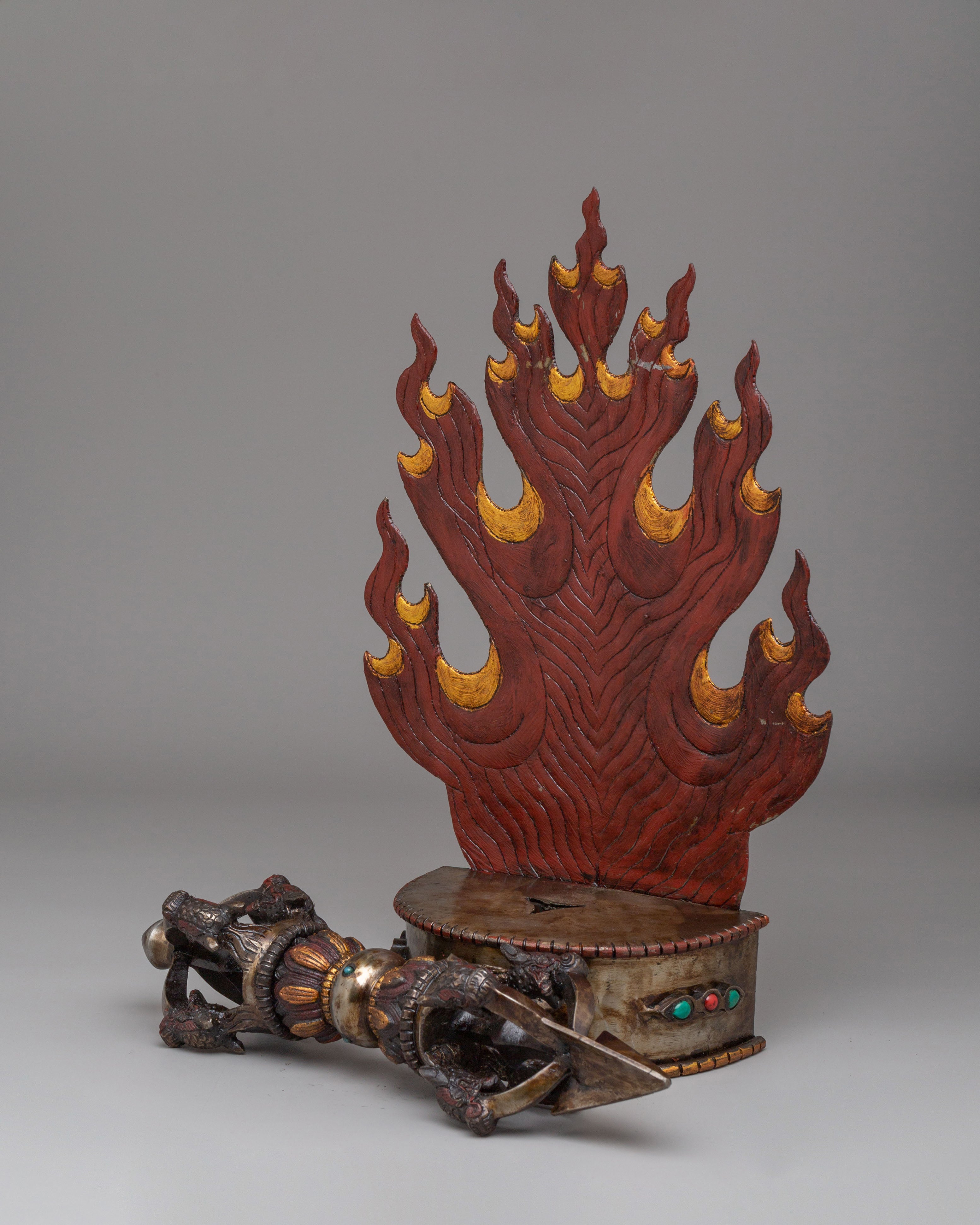 Handmade Vajra With Stand | Symbol Of Spiritual Strength