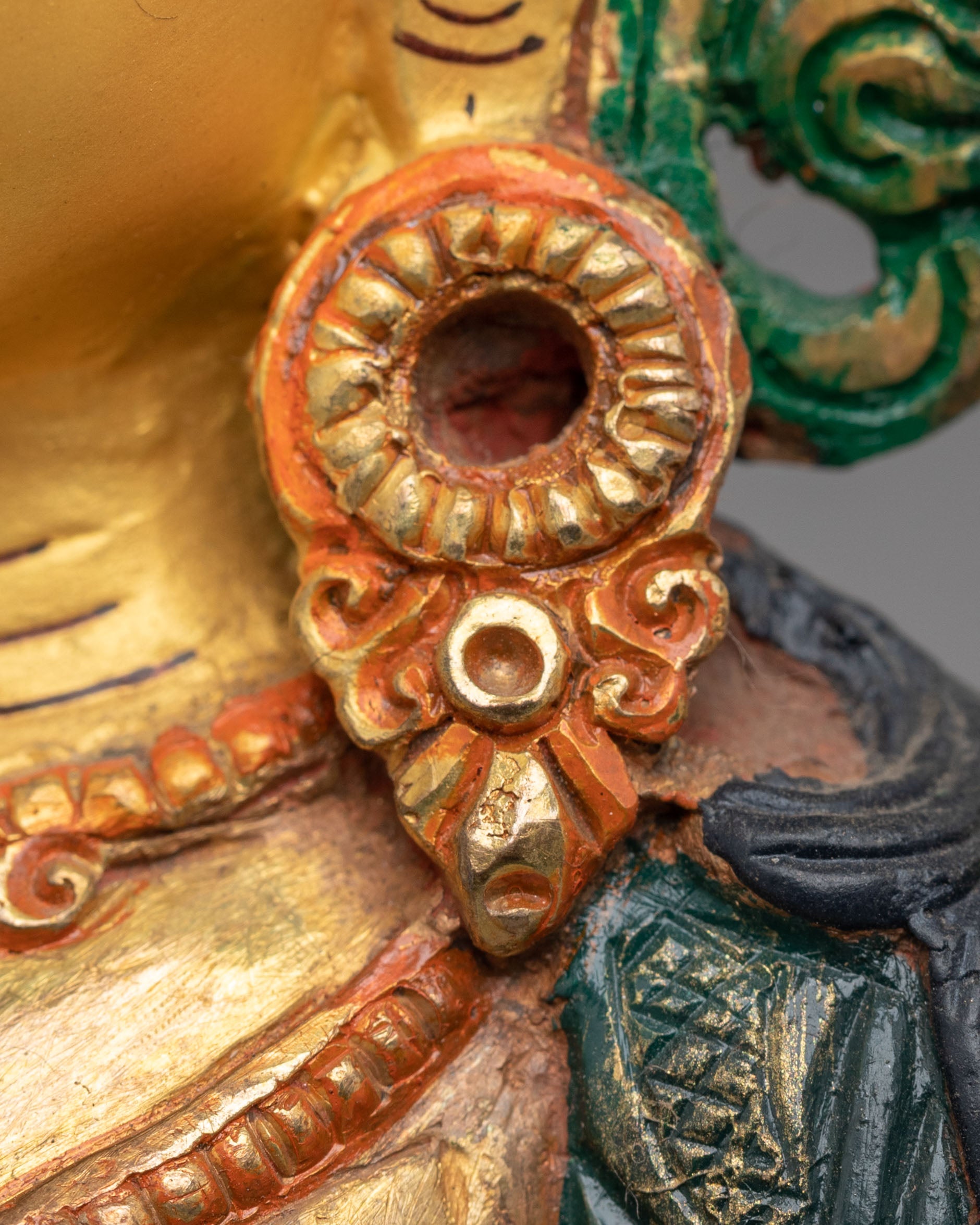 White Tara Buddhist Sculpture | Himalayan Spiritual Home Decor