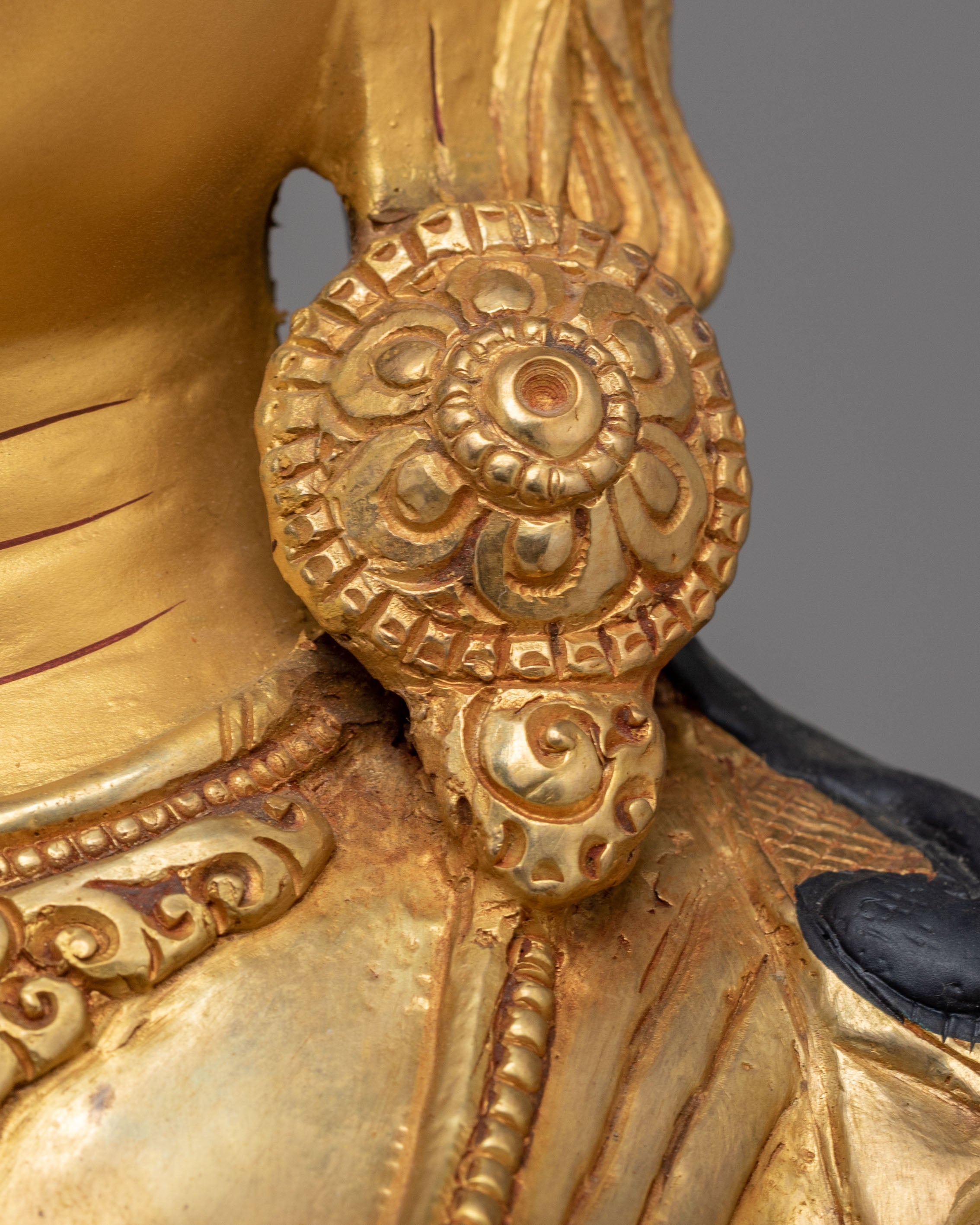 Goddess Dukar Statue for Protection | Sitatapatra Protector Goddess Artwork