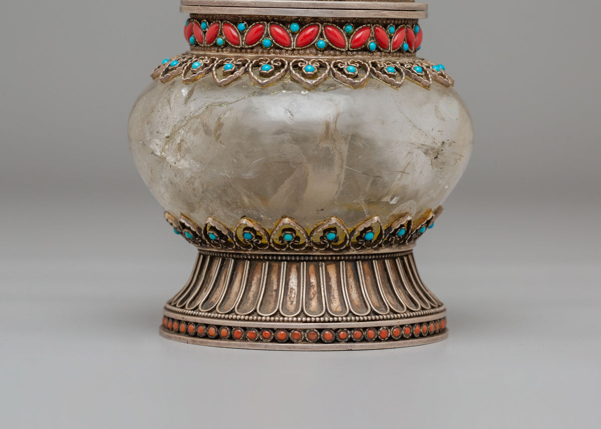 Handcrafted Rice Pot for Ritual | Sacred Offering Vessel for Ceremonies